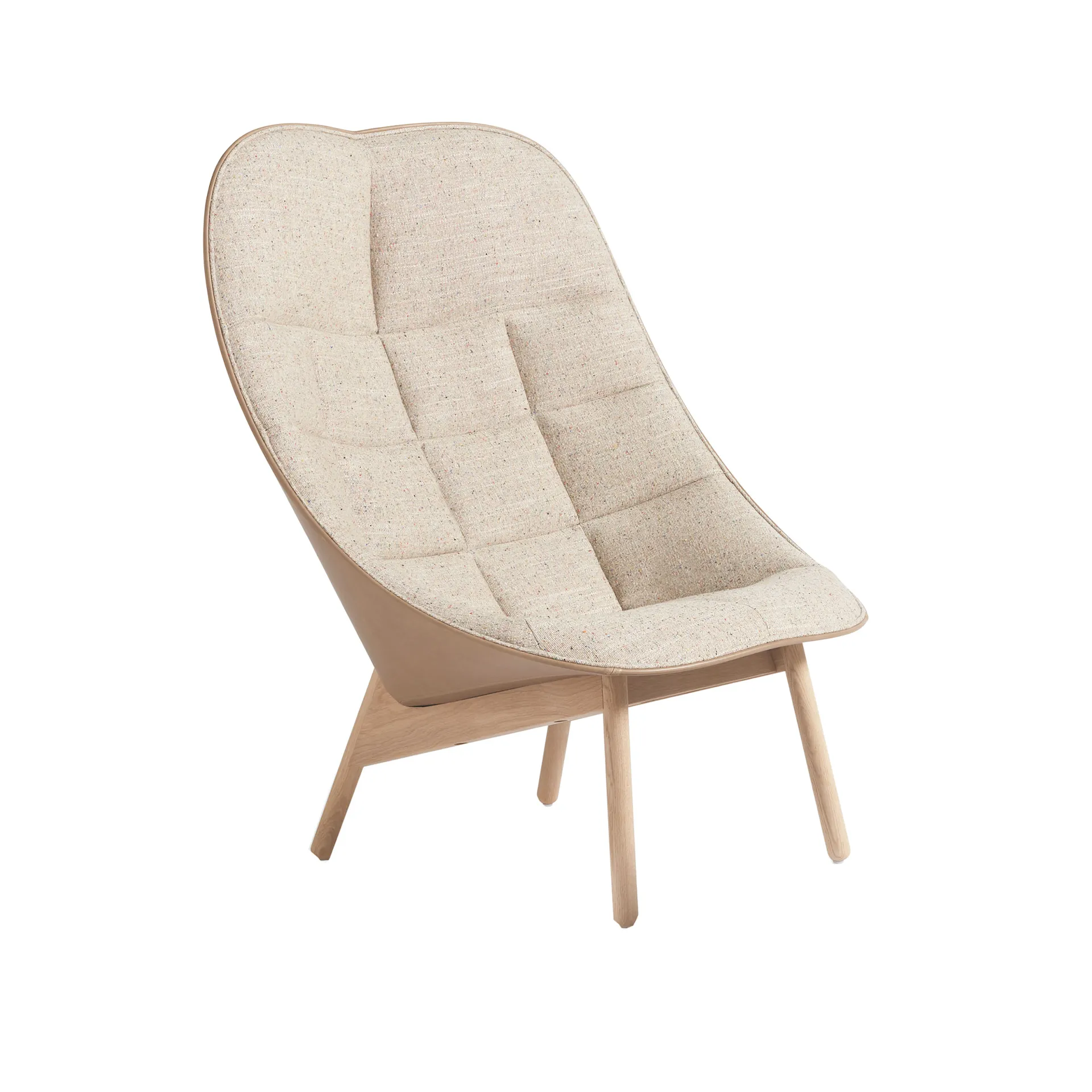 Uchiwa Quilted Lounge Chair - HAY - NO GA