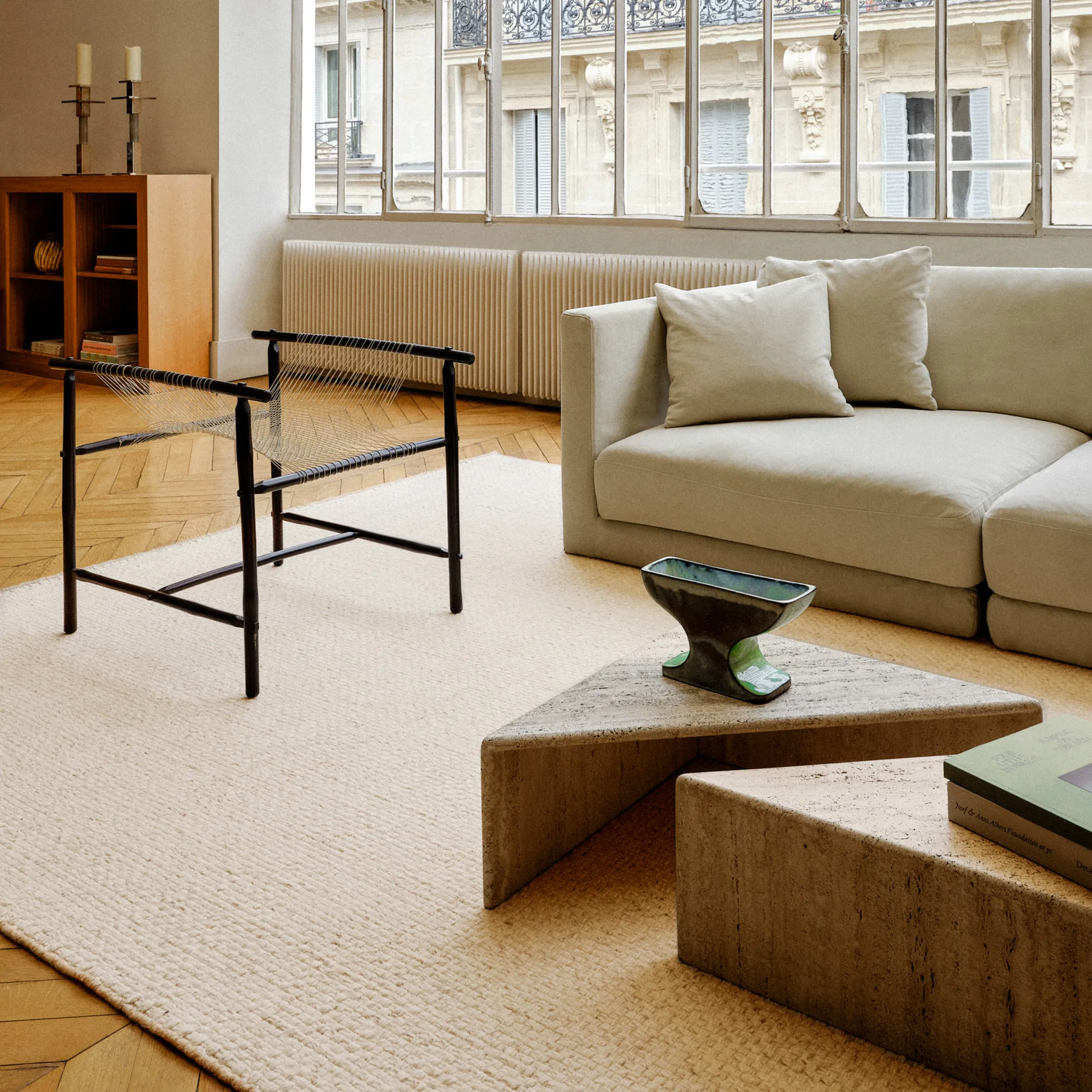 Zero Basket Sand Mix Wool Rug - 5