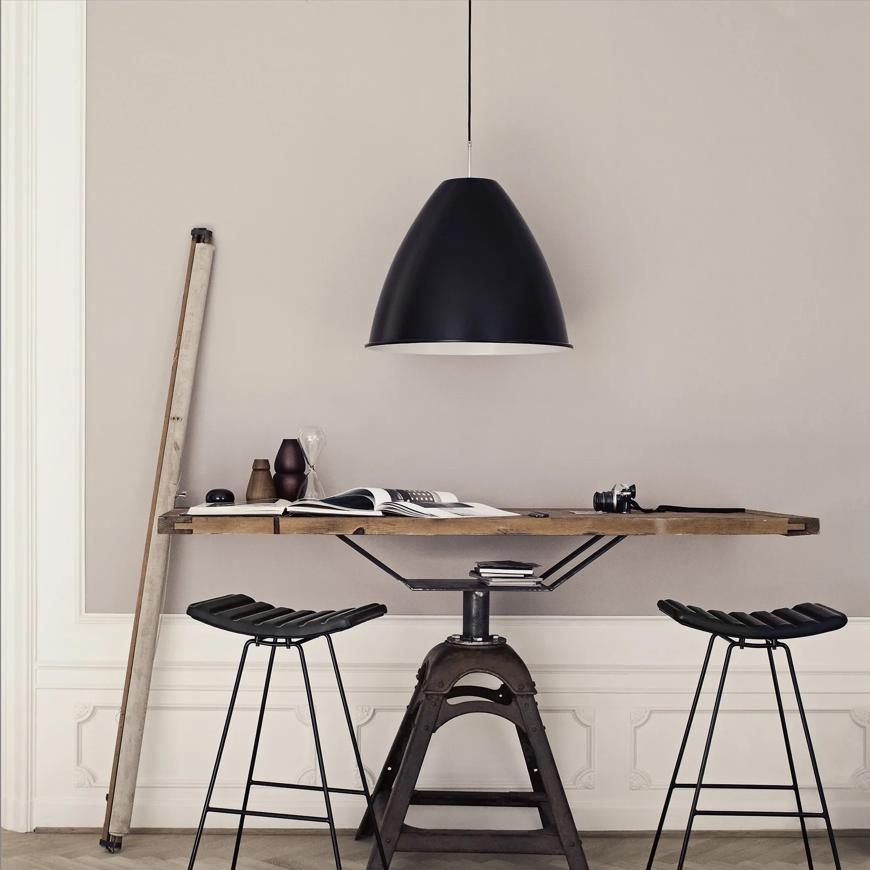 Bestlite BL9 hanglamp Ø16 cm zwart messing - 7