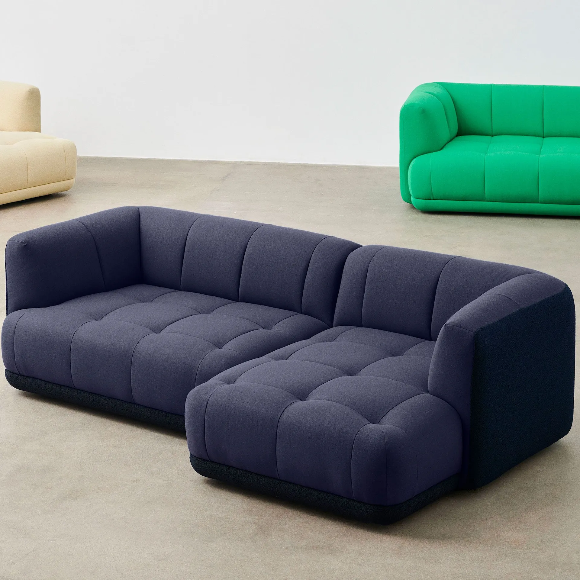 Quilton Combination 19 divan sofa Right - HAY - NO GA