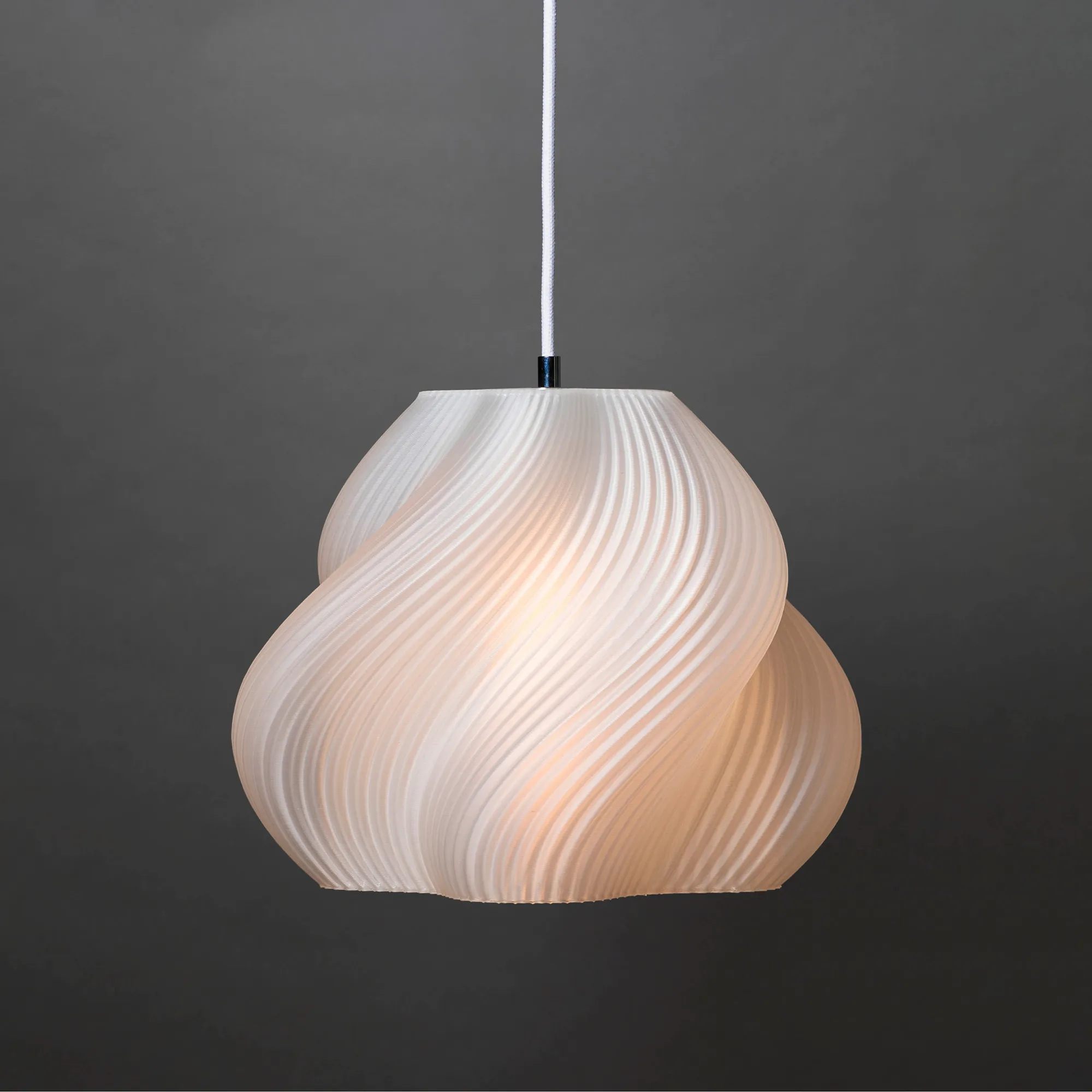 Soft Serve Pendant Lamp 03 Chrome - 4