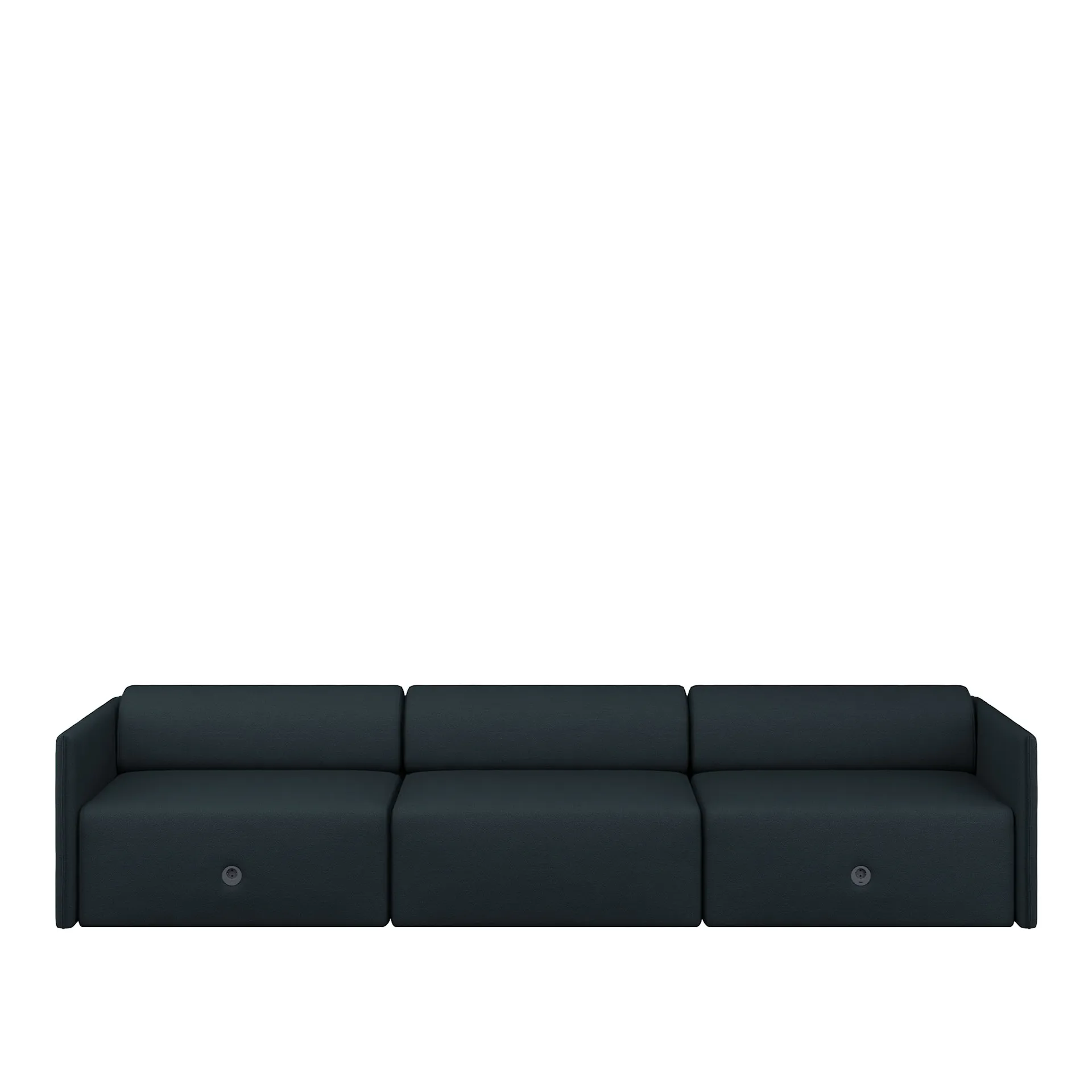 Palo Block 3-seater Sofa Low Back - Hem - NO GA