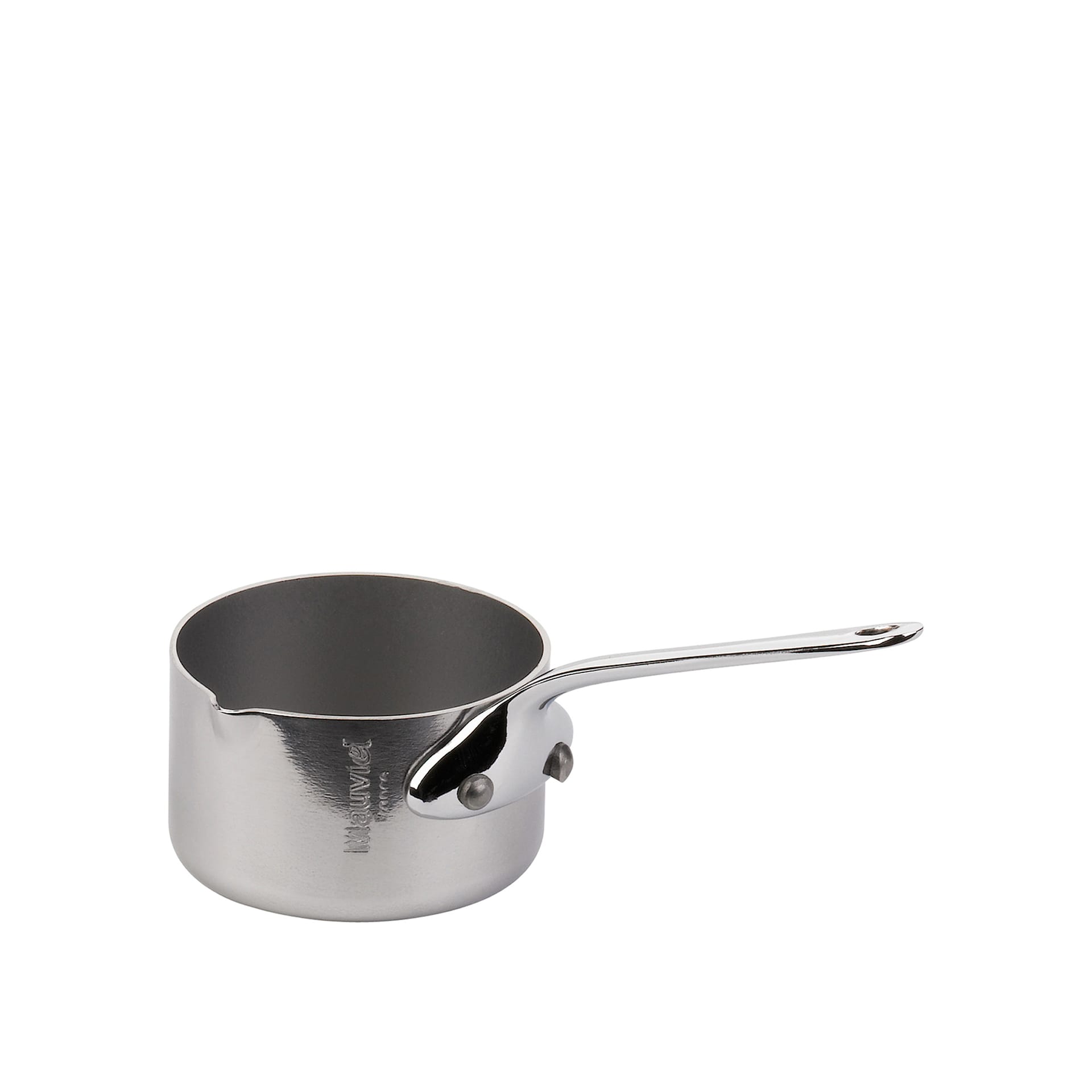 Saucepan With Pip Mini Cook Style Steel - Mauviel - NO GA