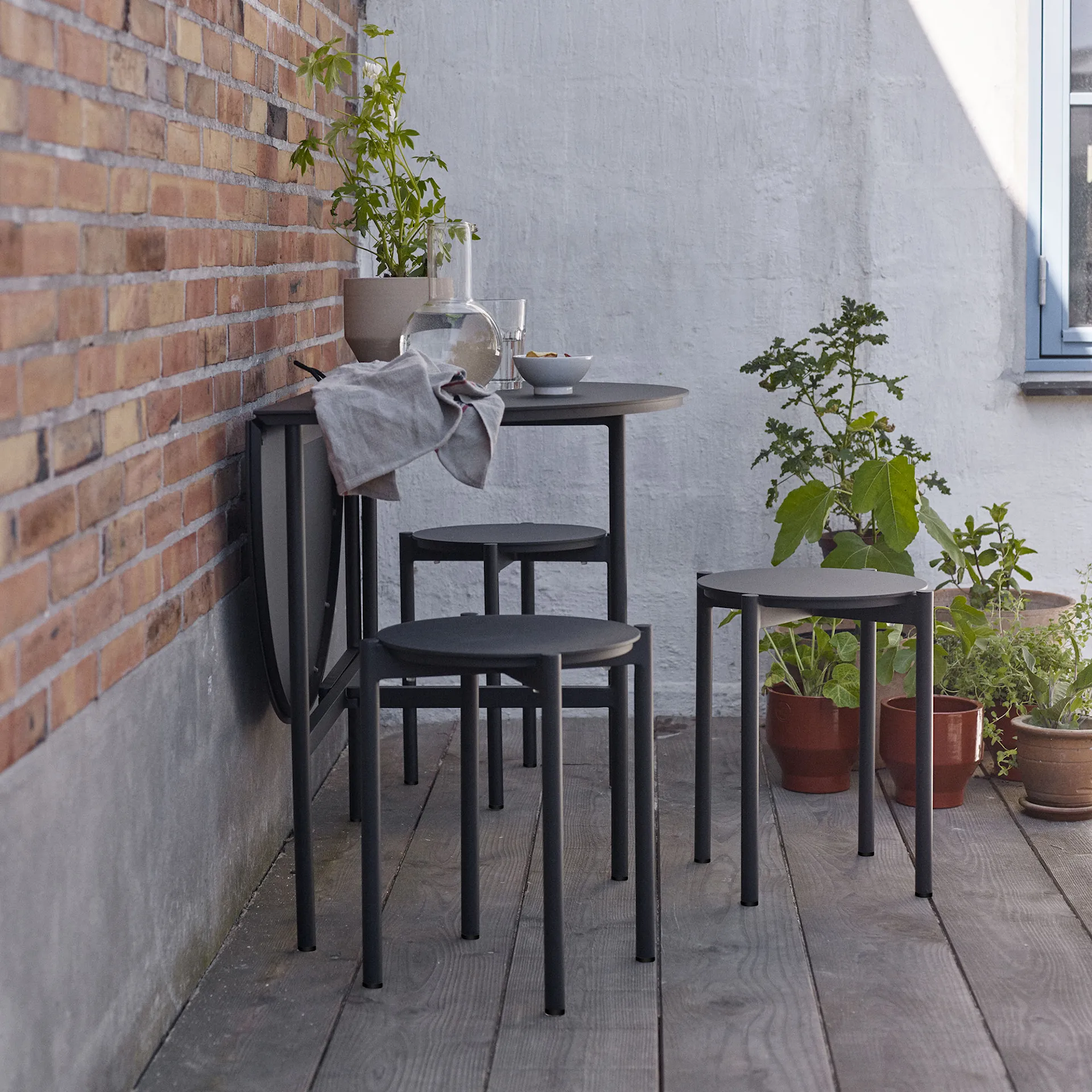 Picnic Outdoor Stool - Fritz Hansen - NO GA