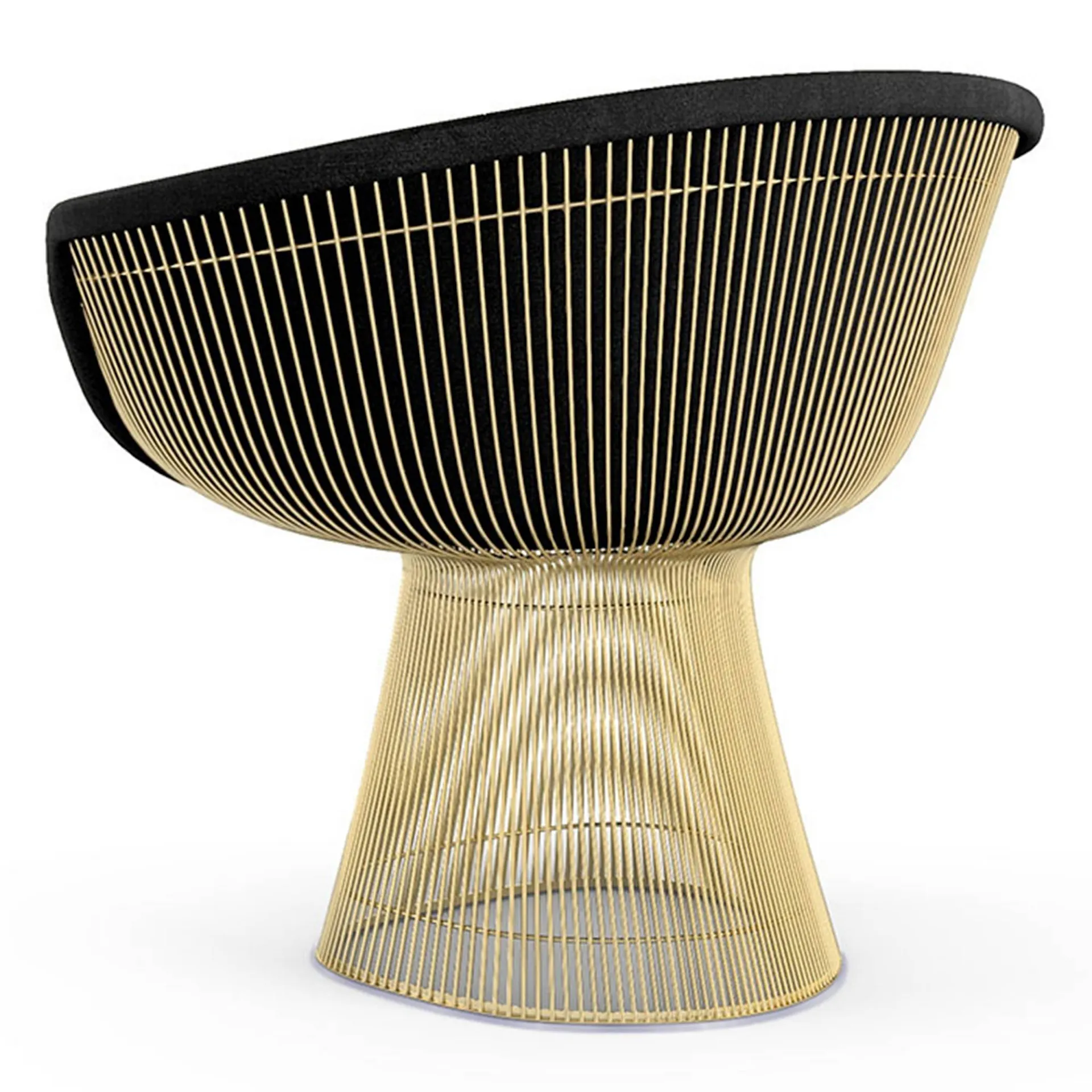 Platner Lounge Chair - 18k Gold - Knoll - Warren Platner - NO GA