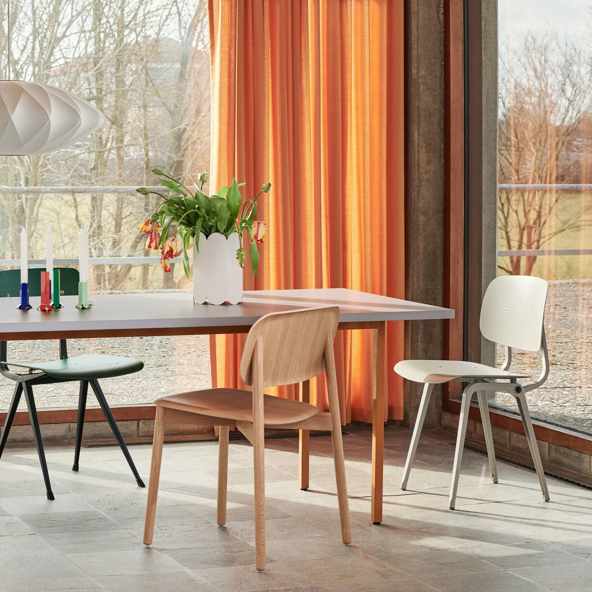 Two-Colour ruokapöytä 160 cm