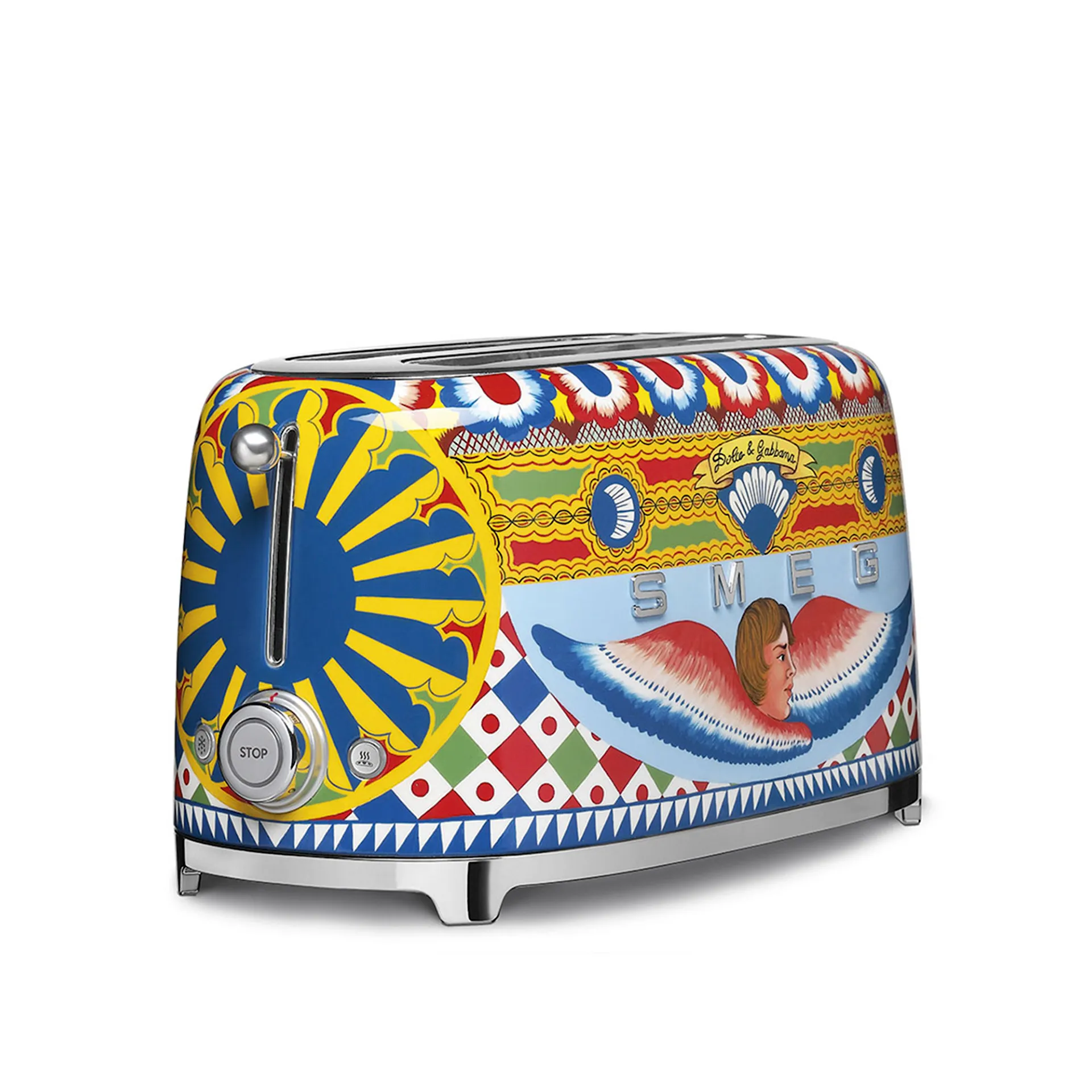 Smeg 4 Slice Toaster Dolce&Gabbana - Smeg - NO GA