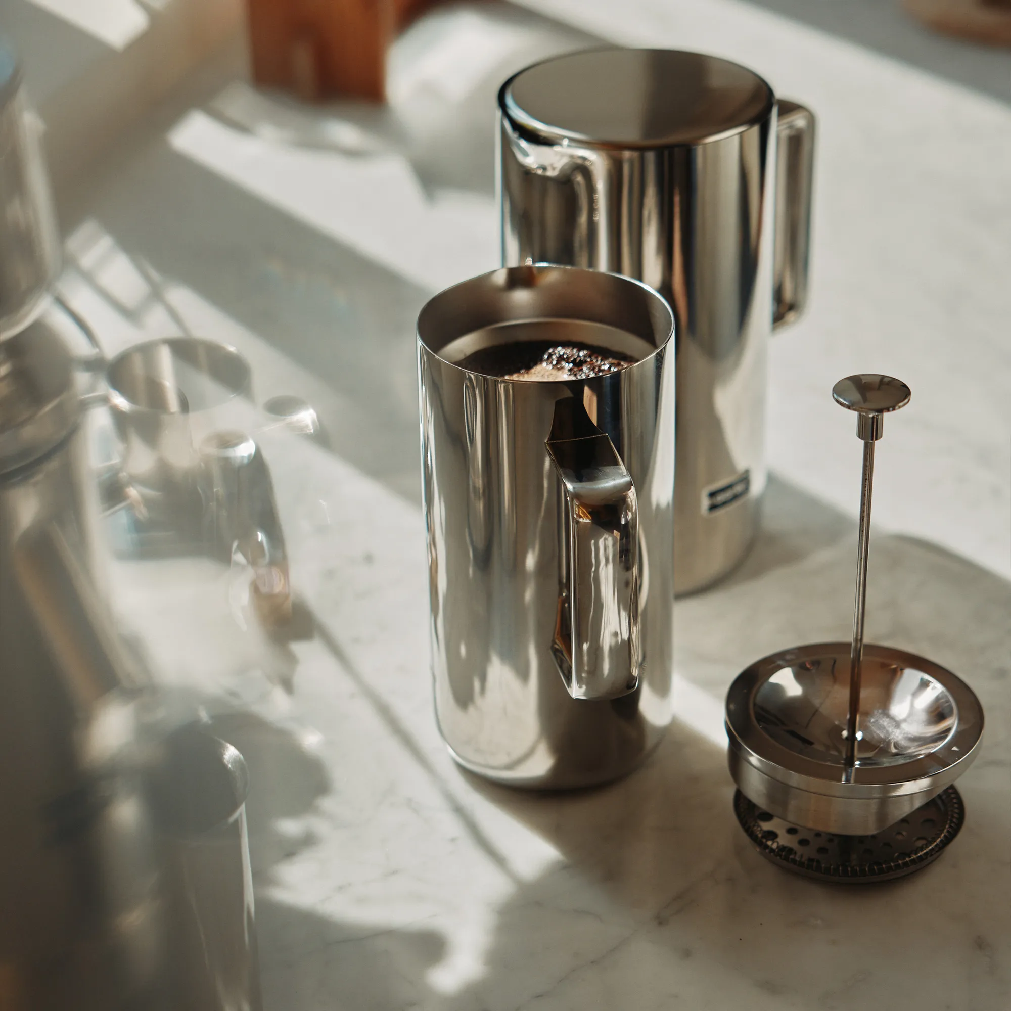 Coffee Press Stainless Steel - 4