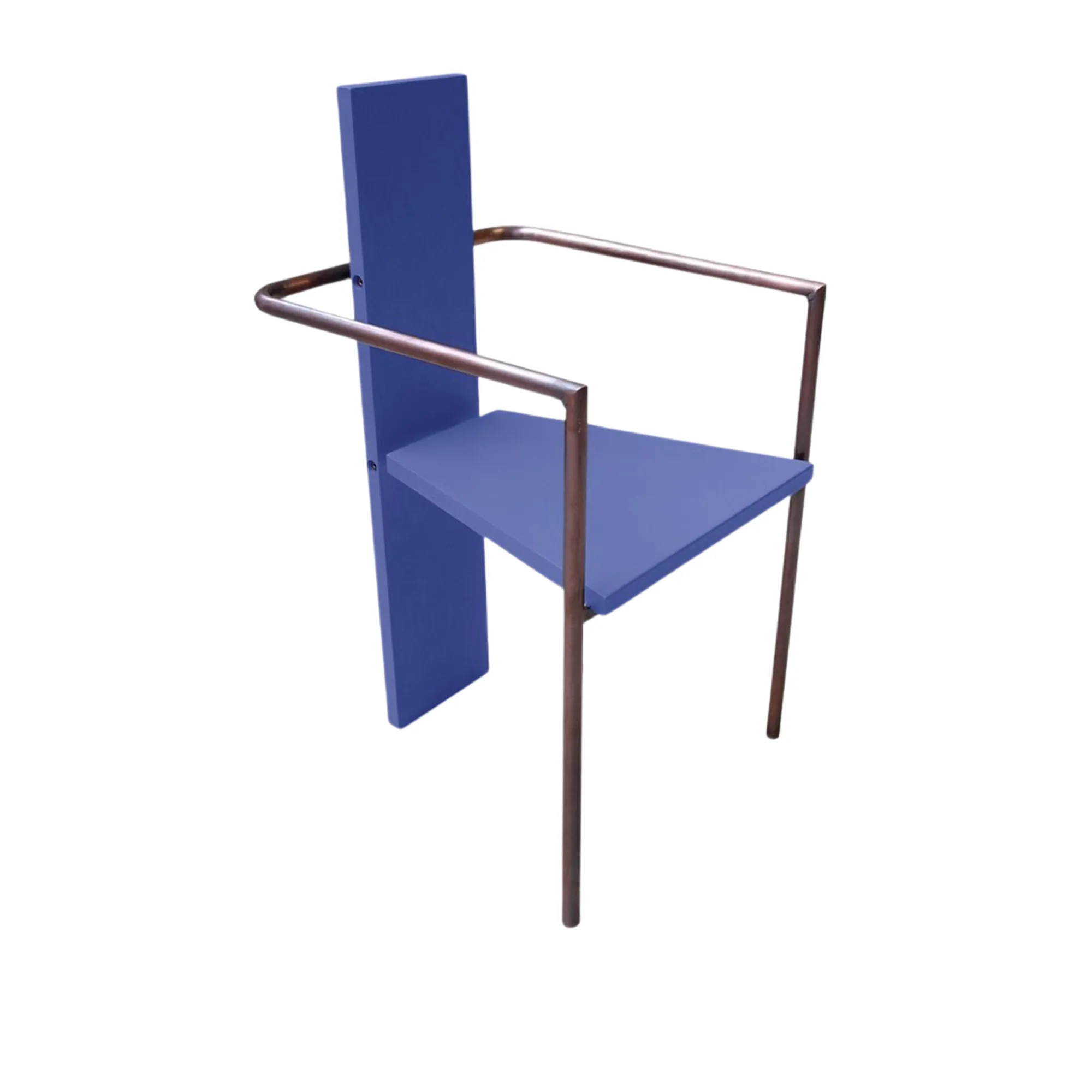 Concrete Armchair Copper - 1