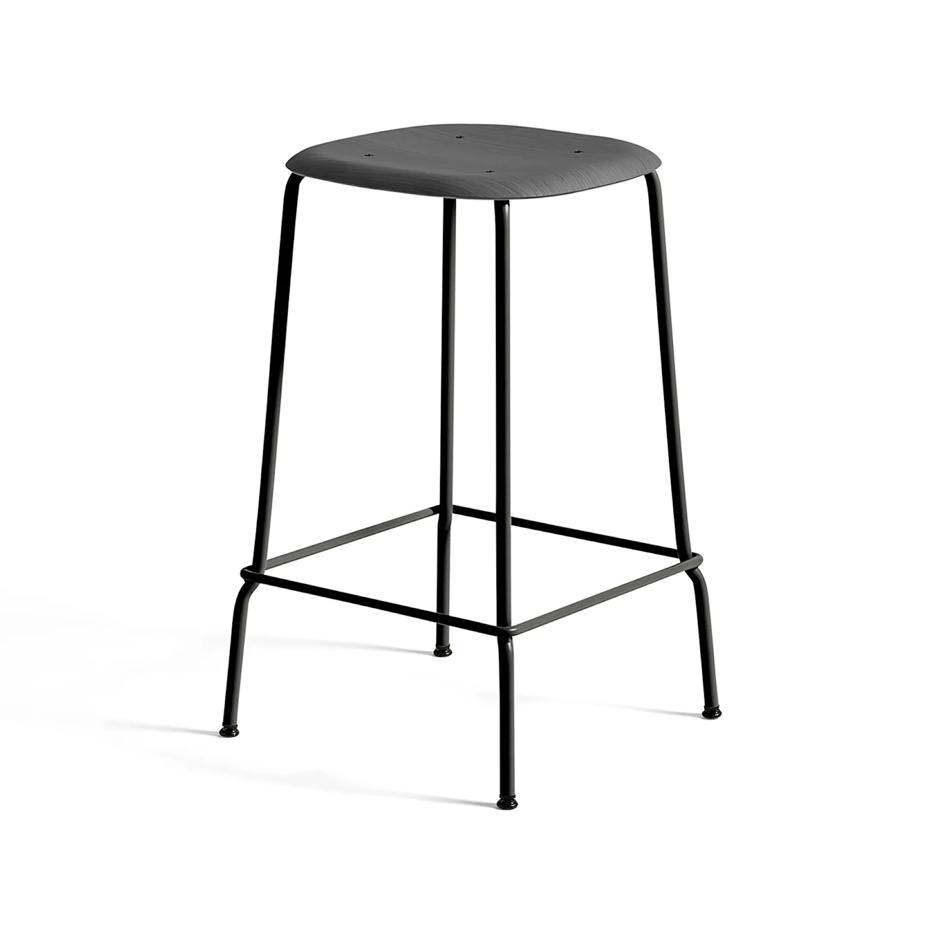 Soft Edge 80 Bar Stool Black - HAY - Iskos-Berlin - NO GA