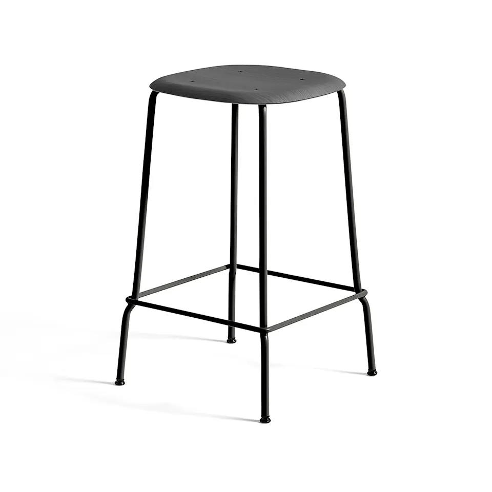 Soft Edge 80 Bar Stool Black