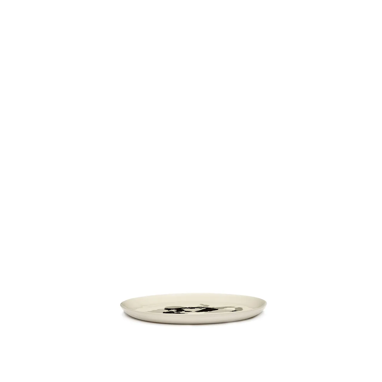 Feast Plate - White Pepper Black