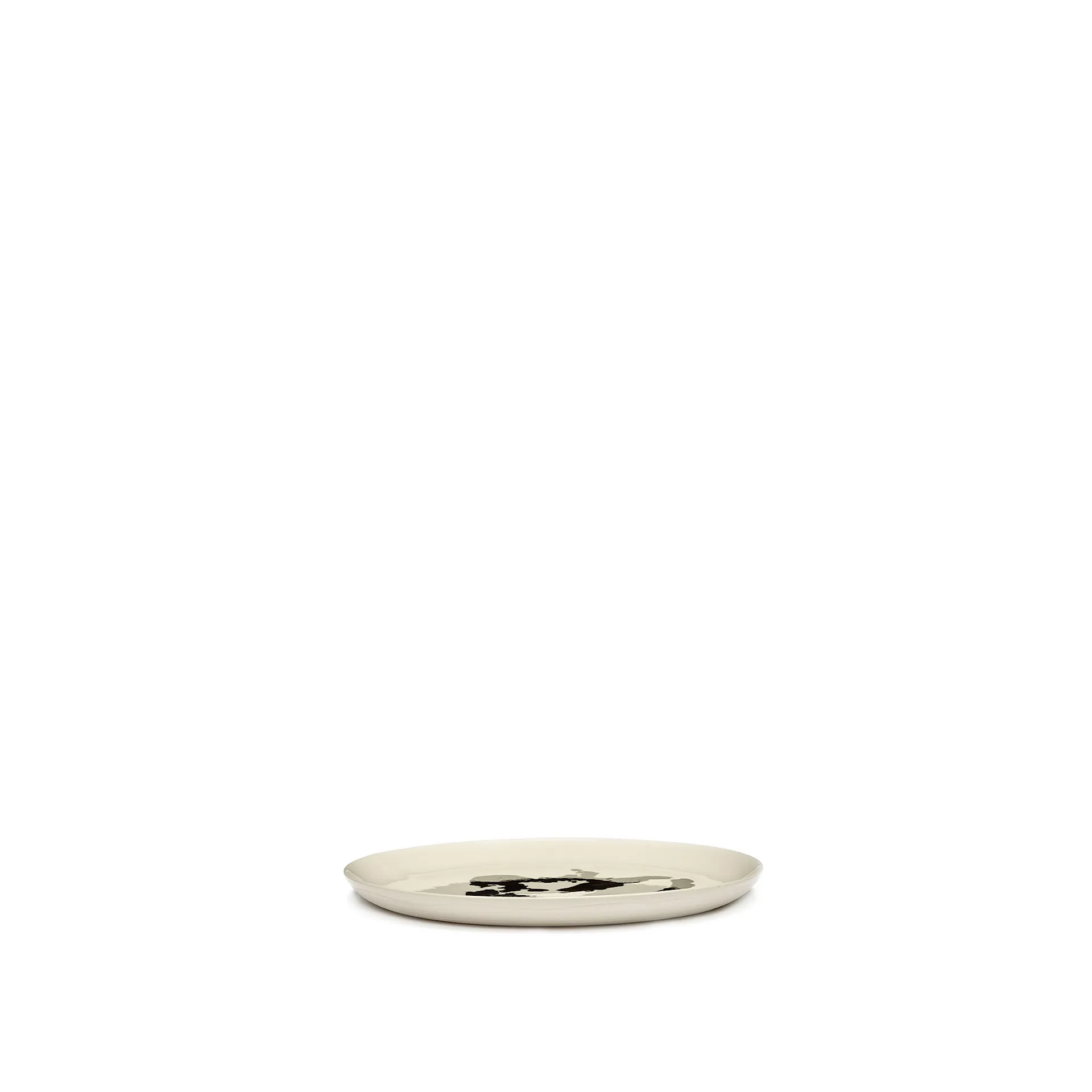 Feast Plate - White Pepper Black - Serax - NO GA