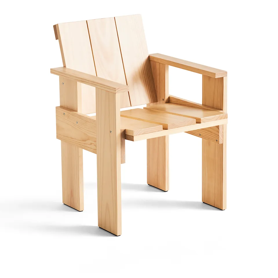 Crate Dining Chair / Water-Based Lacquer pinewood