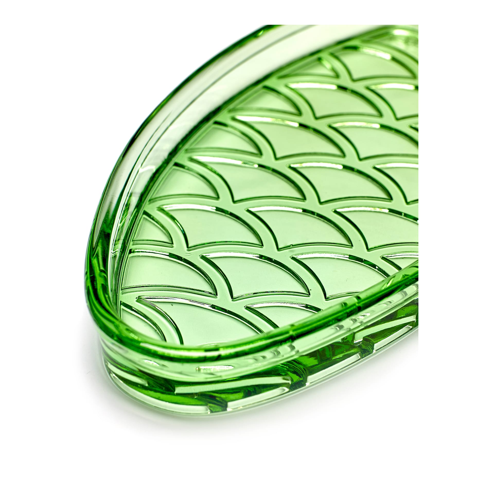 Fish Dish Small Transparent Green - Serax - NO GA