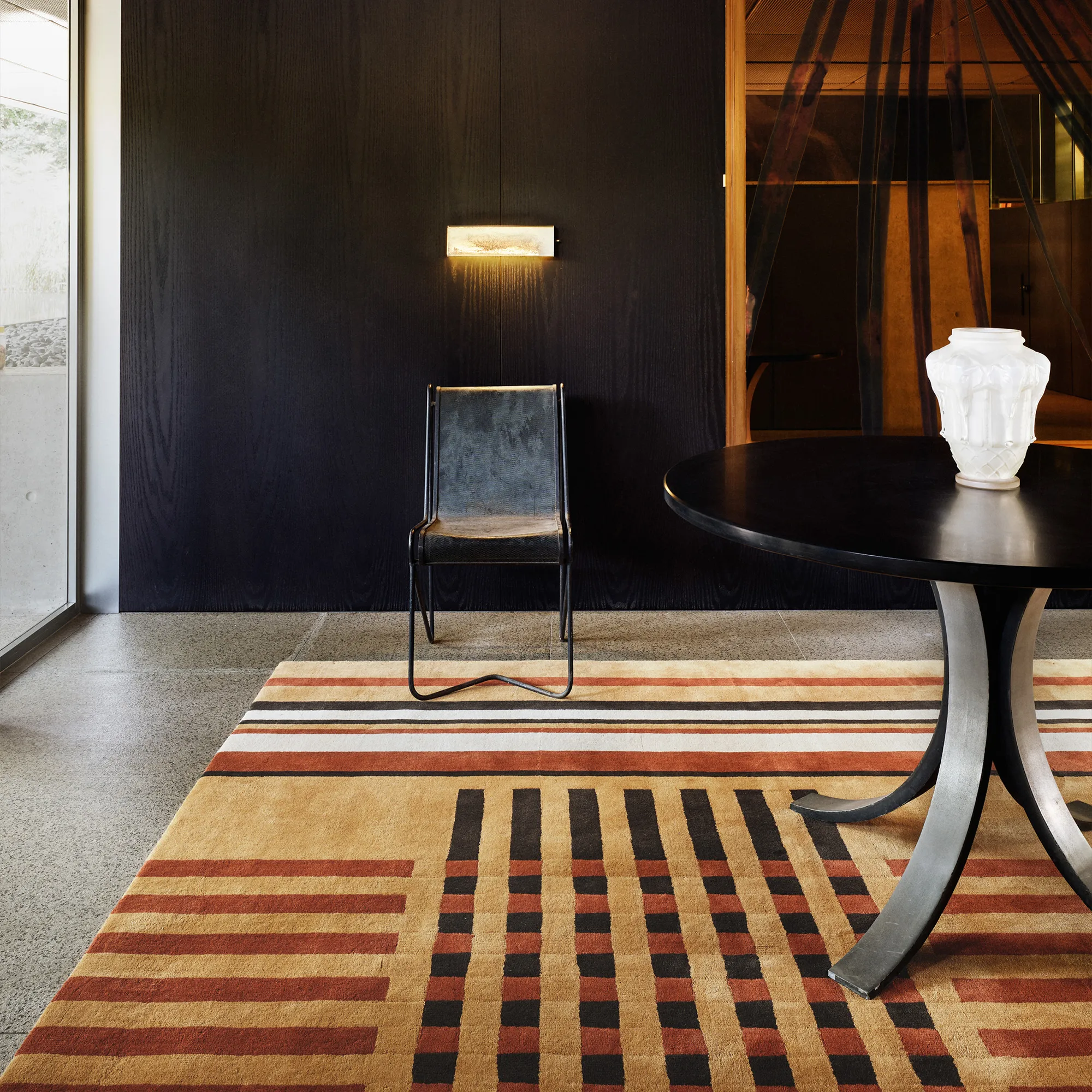 Normandie Ochre Wool Rug - 3