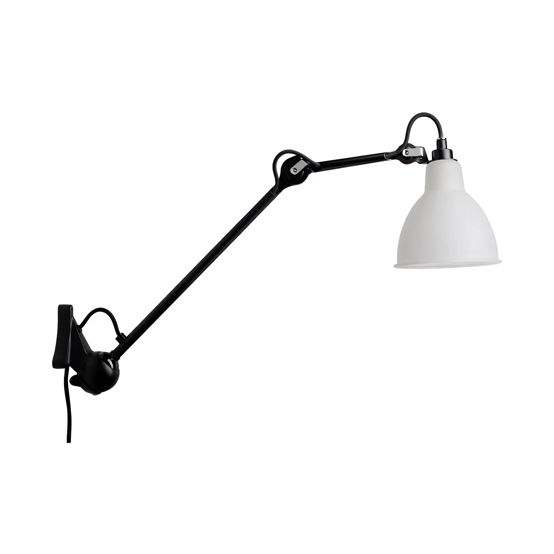 Lampe Gras No222 Round - Black base - DCWéditions - Bernard-Albin Gras  - NO GA