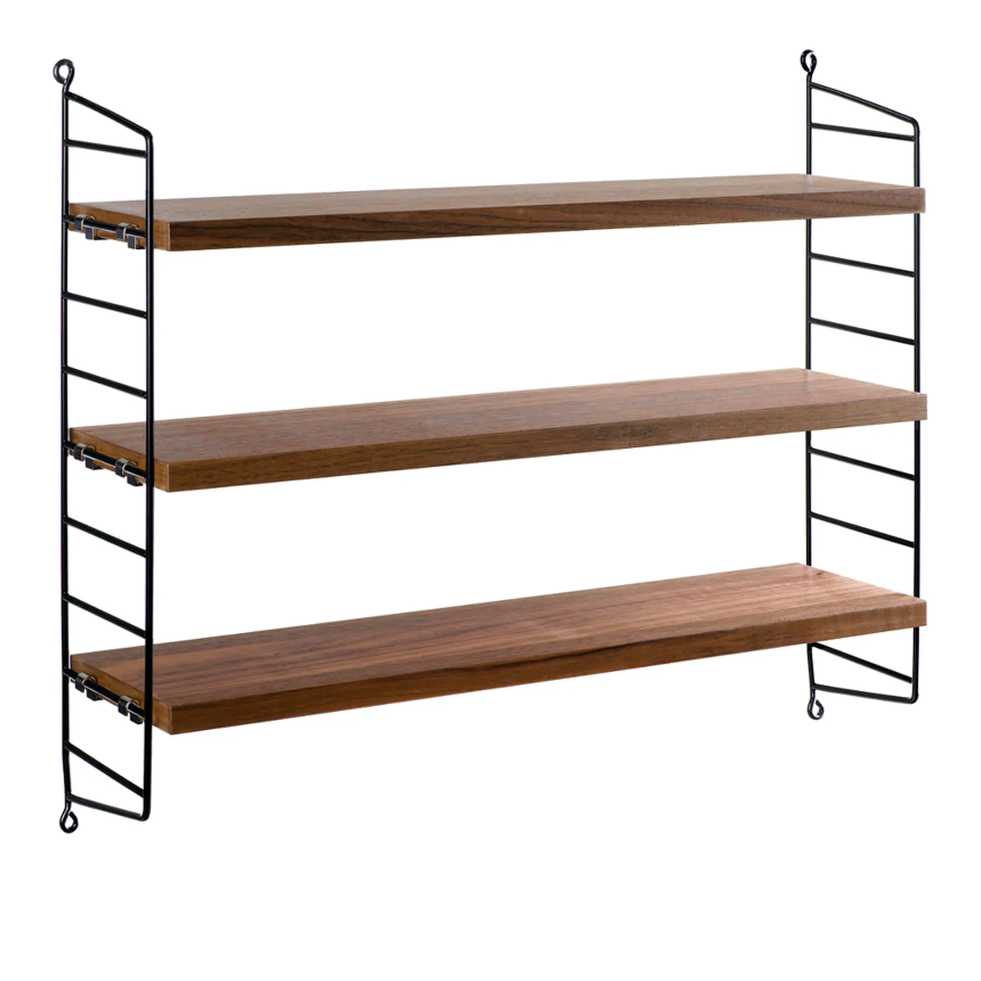 String Pocket Wall Shelf Wood - 1