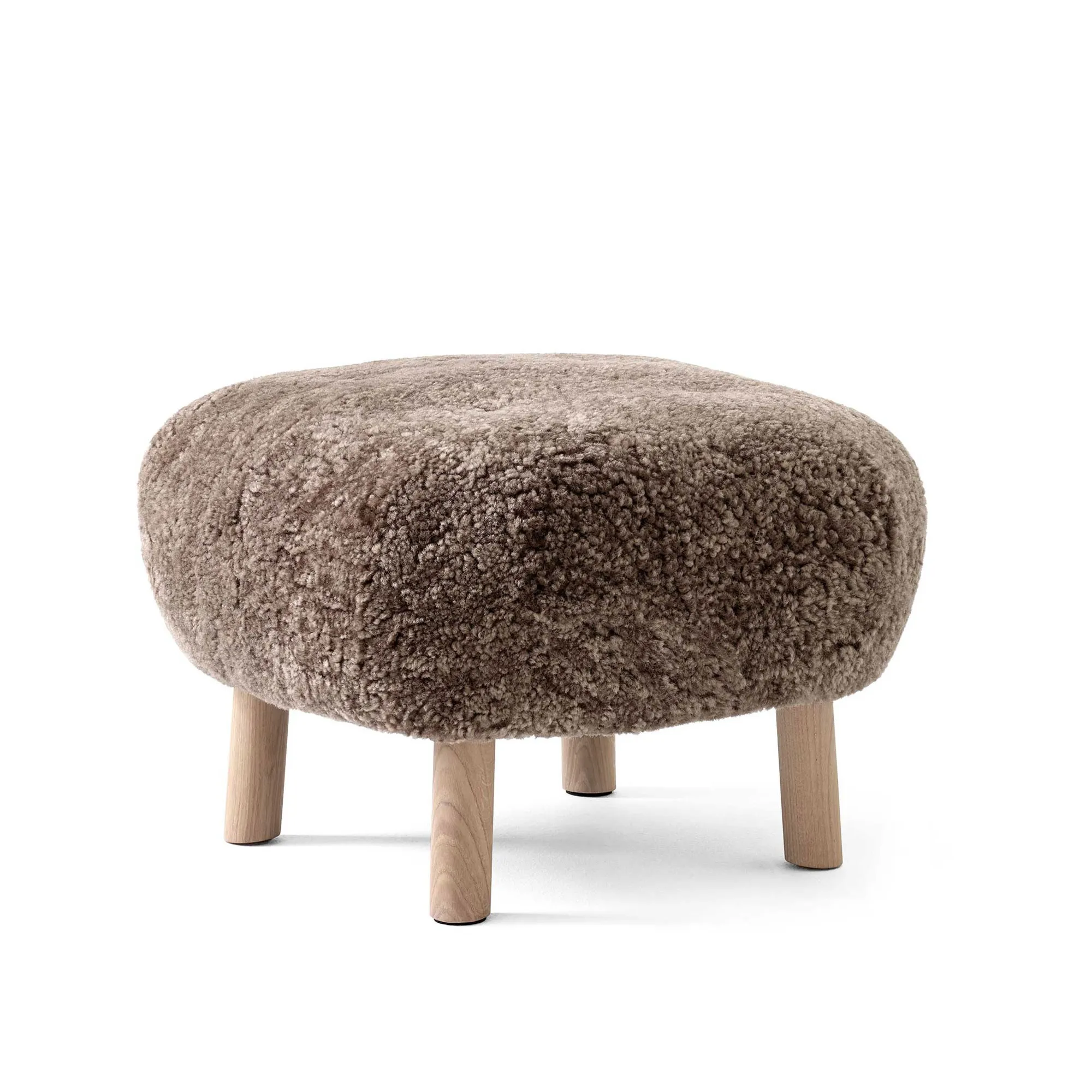 Little Petra Pouf Oak - 1