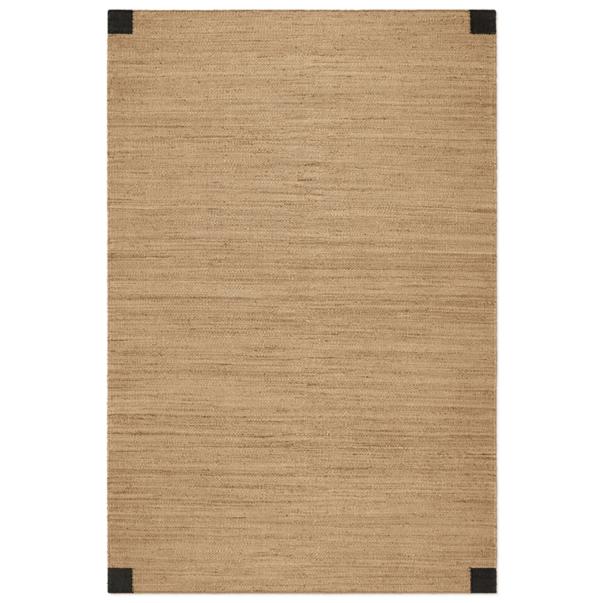 Jute Corner Black vloerkleed - 1