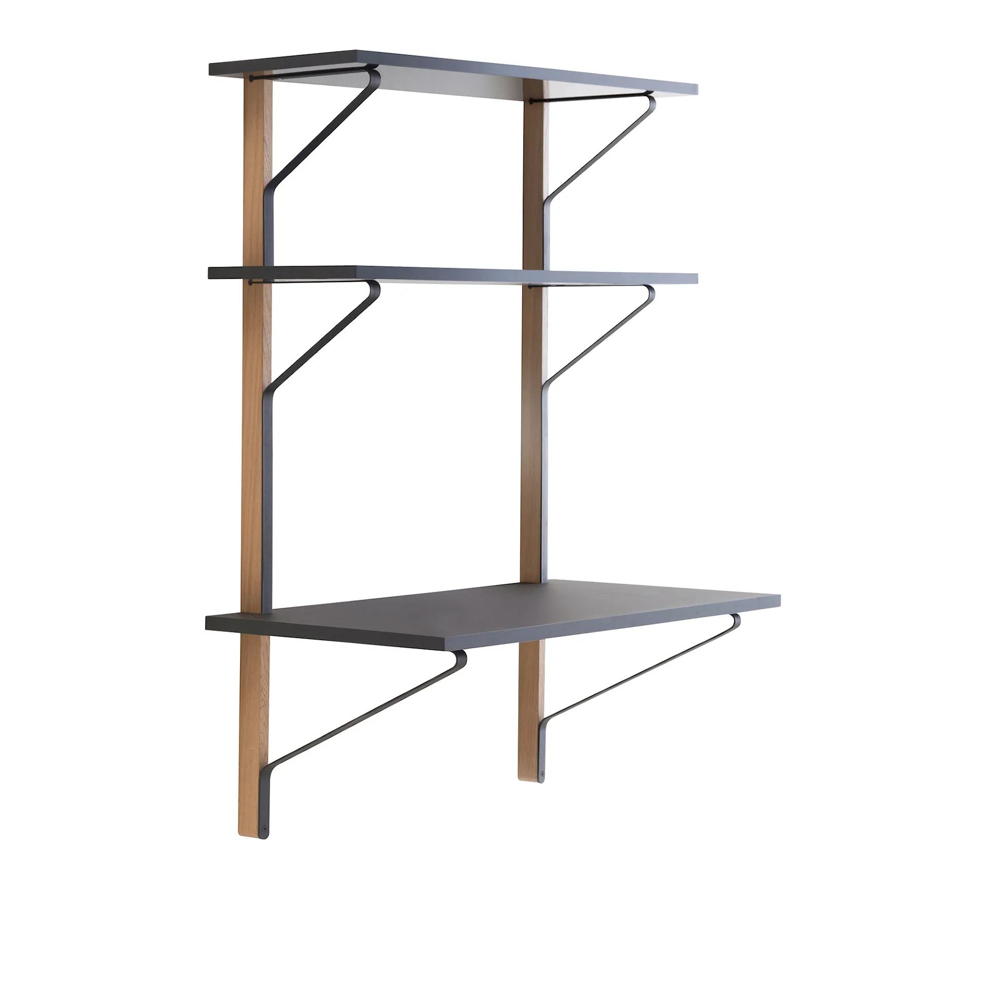 Kaari Wall Shelf with Desk REB 013 - Artek - Ronan & Erwan Bouroullec - NO GA