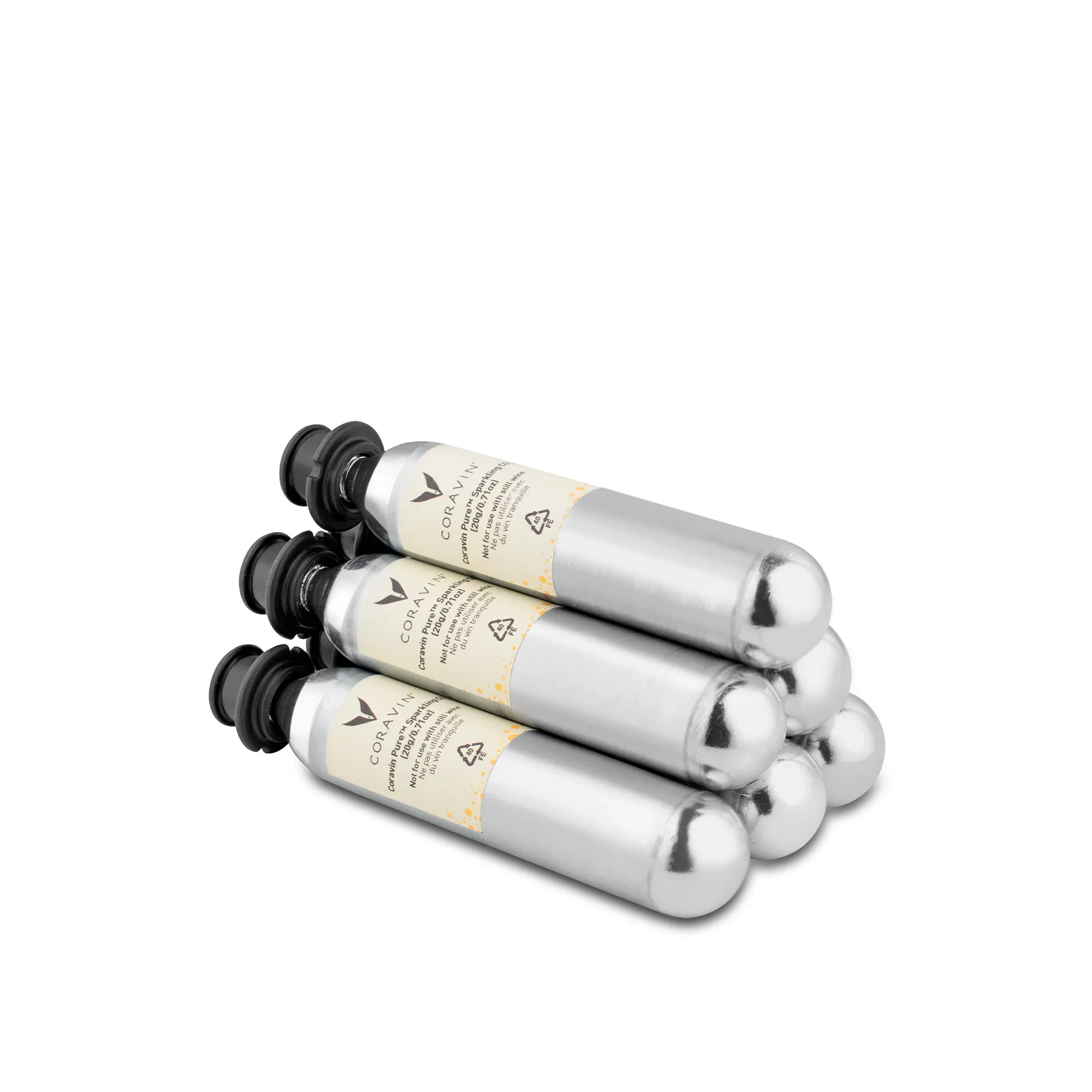 Coravin Pure Sparkling CO2 Capsules 6-Pack - 2