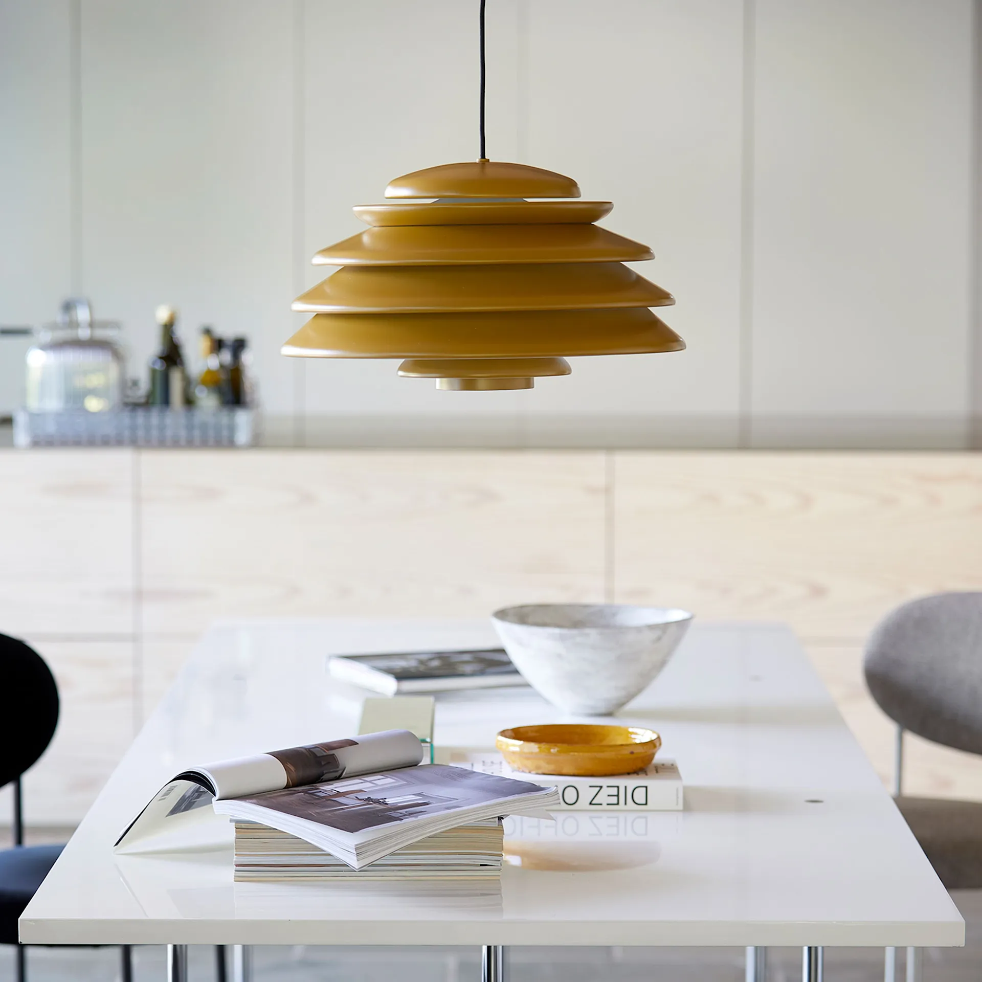 Hive Pendant Yellow - Verpan - Verner Panton - NO GA