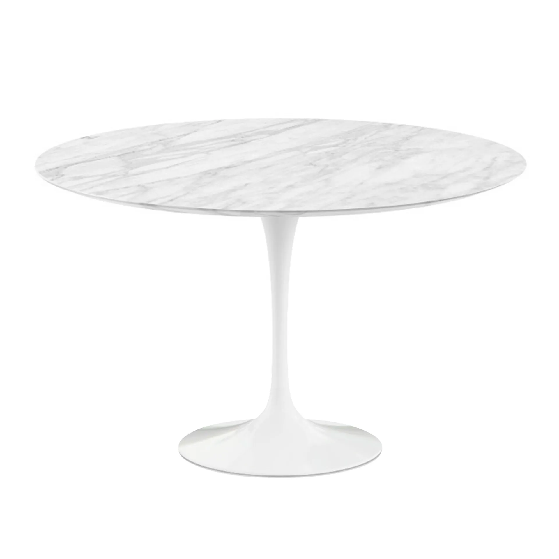 Saarinen Round Dining Table - White - Knoll - Eero Saarinen - NO GA