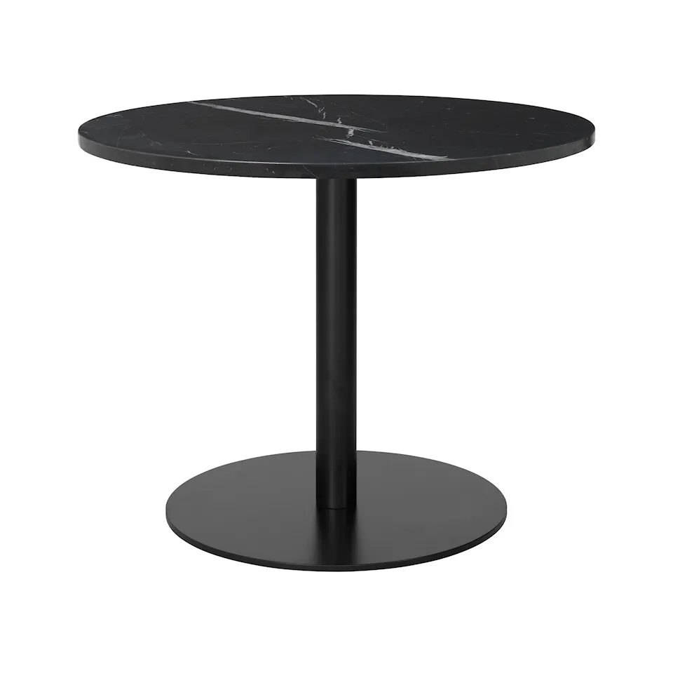 GUBI 1.0 Lounge Table Ø80 cm Black