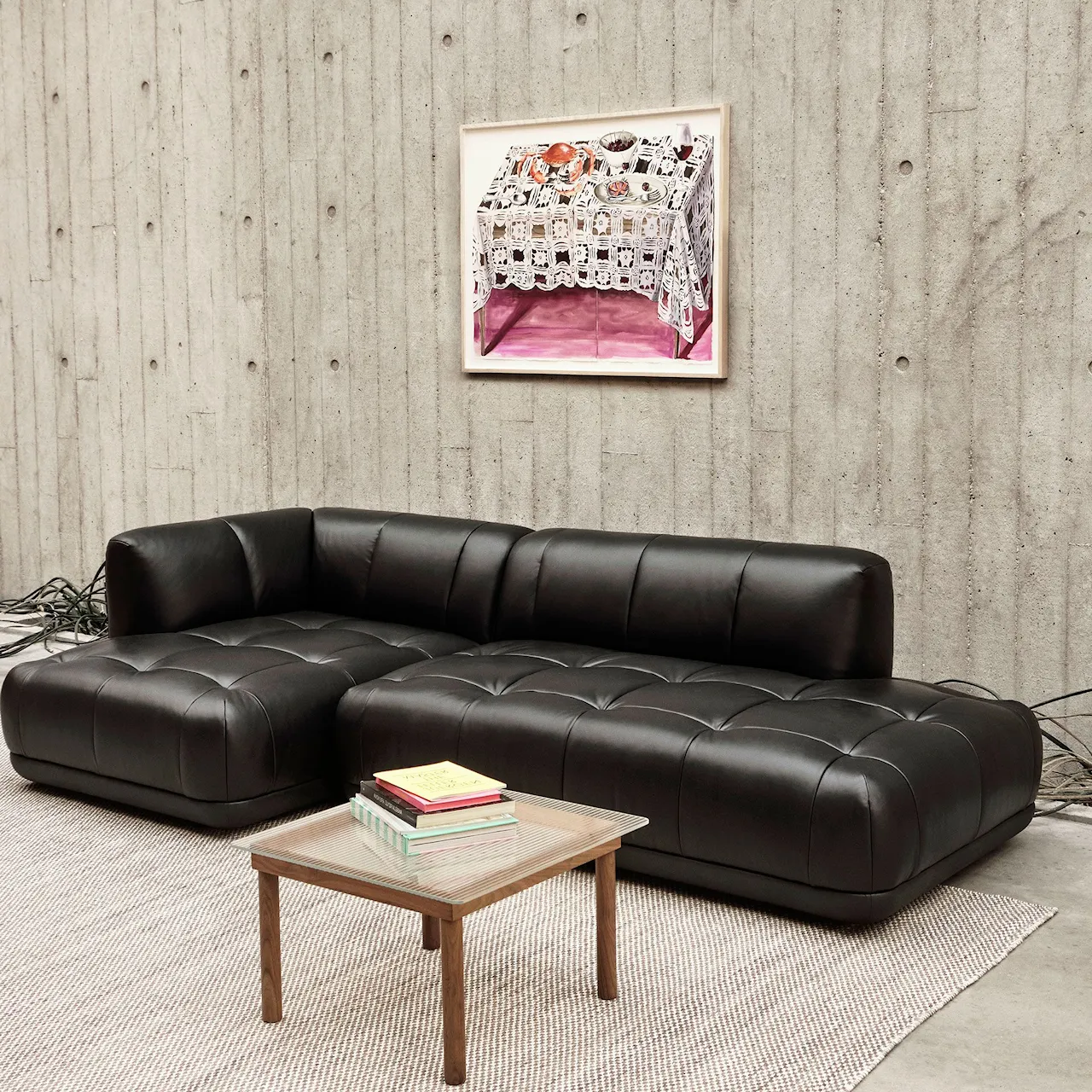 Quilton Combination 21 Divan Sofa Left