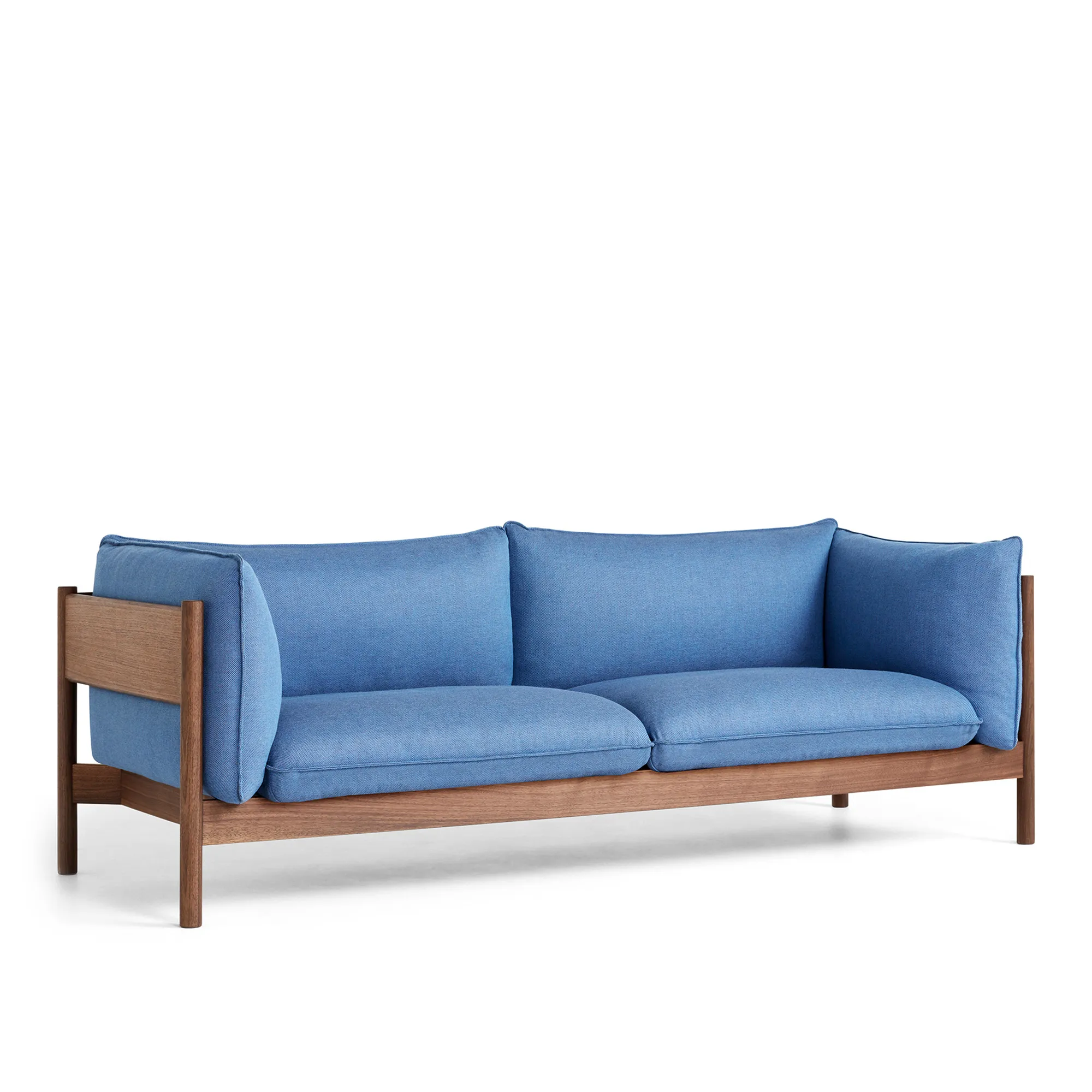 Arbour Eco 3-sitssoffa Oiled Waxed Walnut - 1