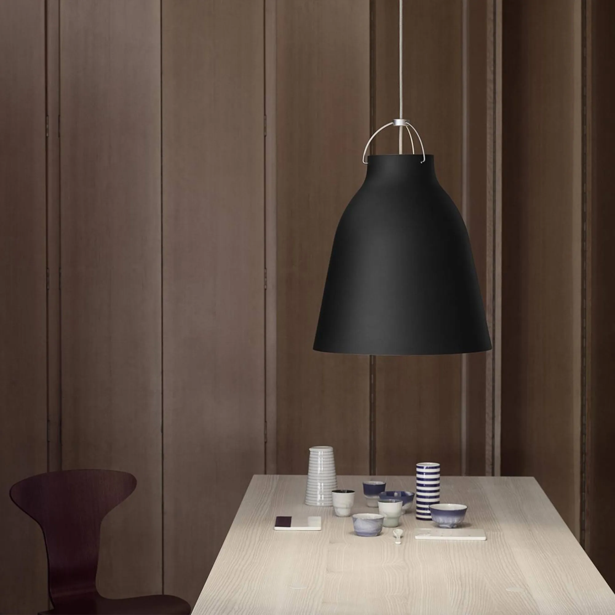 Caravaggio P3 Pendant Lamp Black - 2