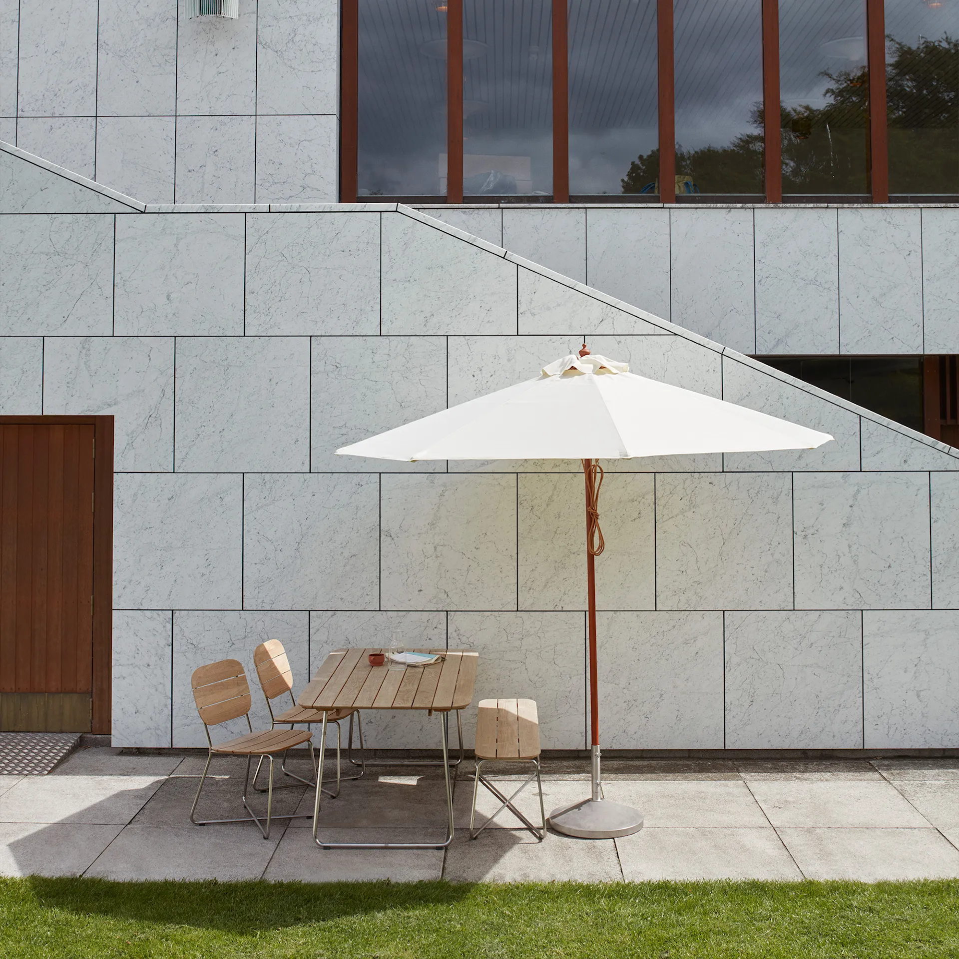 Messina parasol Square 270 cm - Fritz Hansen - NO GA