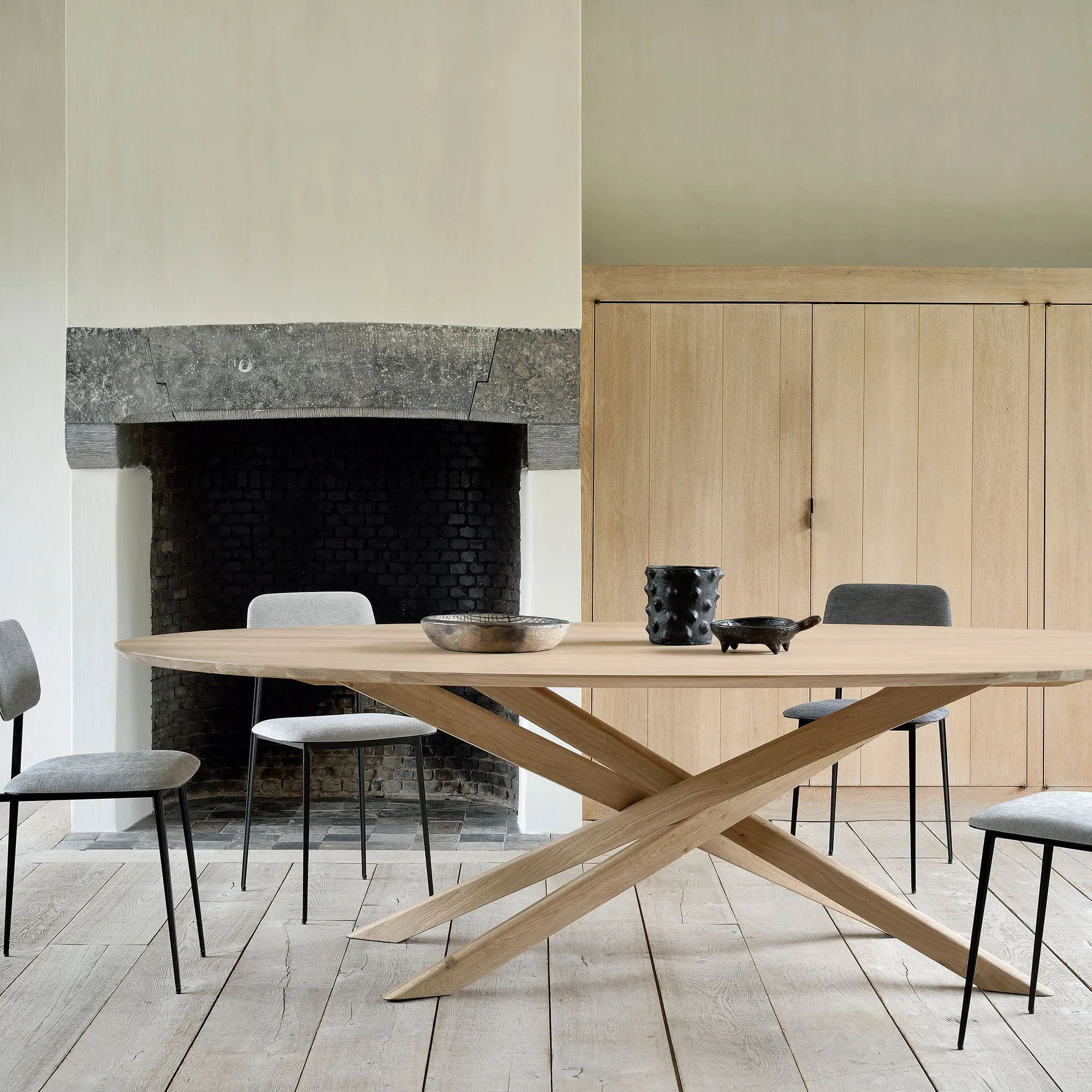 Mikado Dining Table Oak - 2