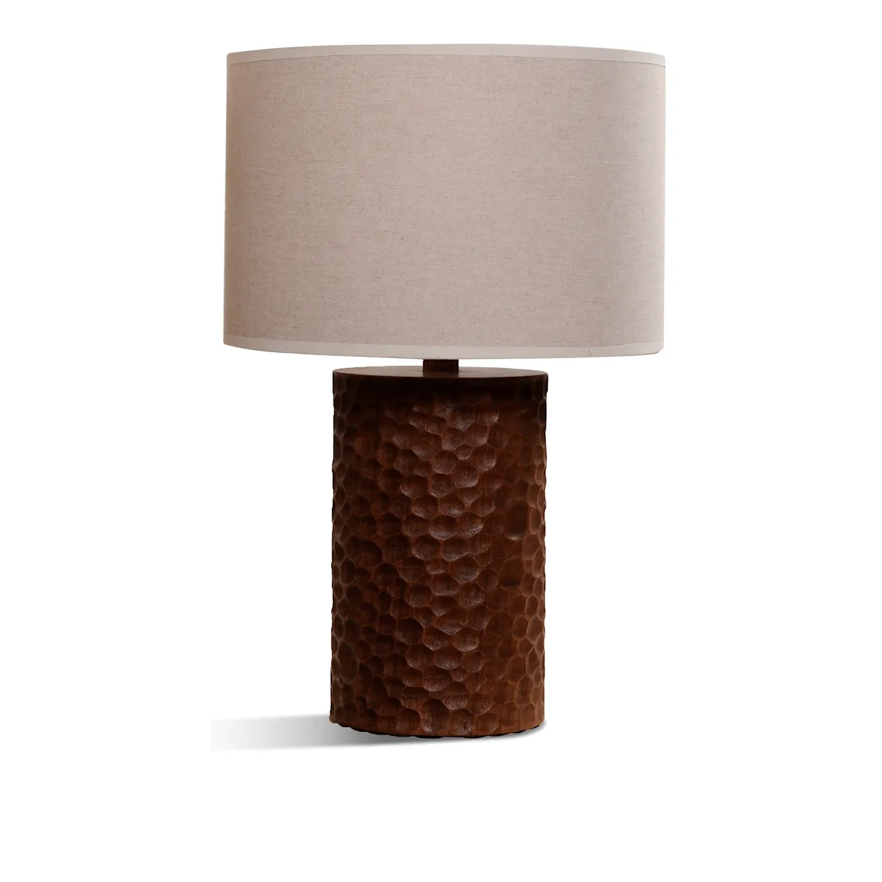 Touch Lamp, 48, Black stained maple