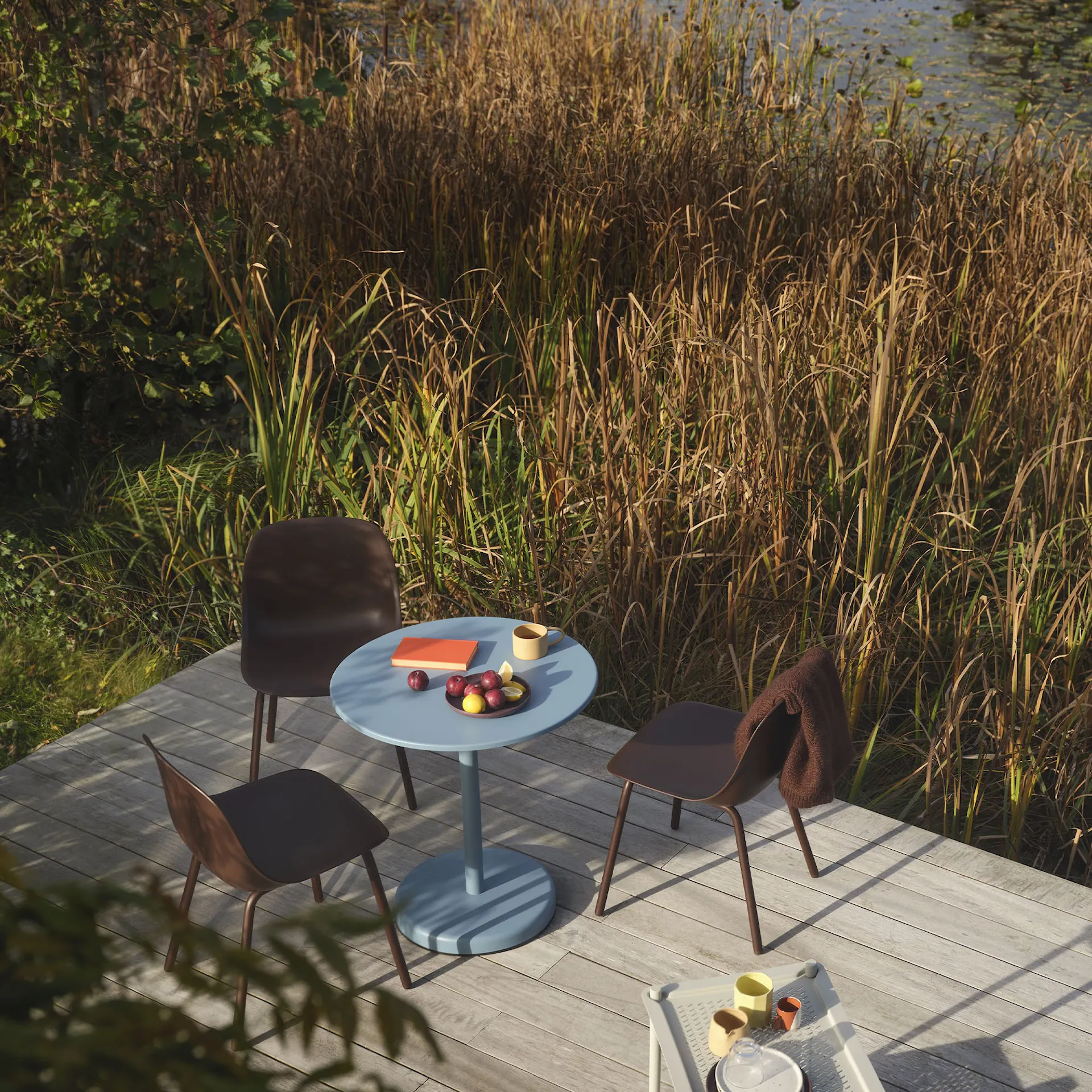 Fiber outdoor dining chair - Muuto - Iskos-Berlin - NO GA