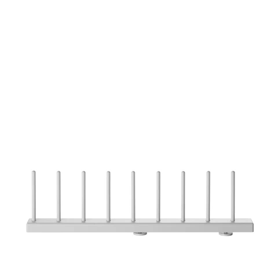 String Plate Rack Grey - 30 cm/8 Plates