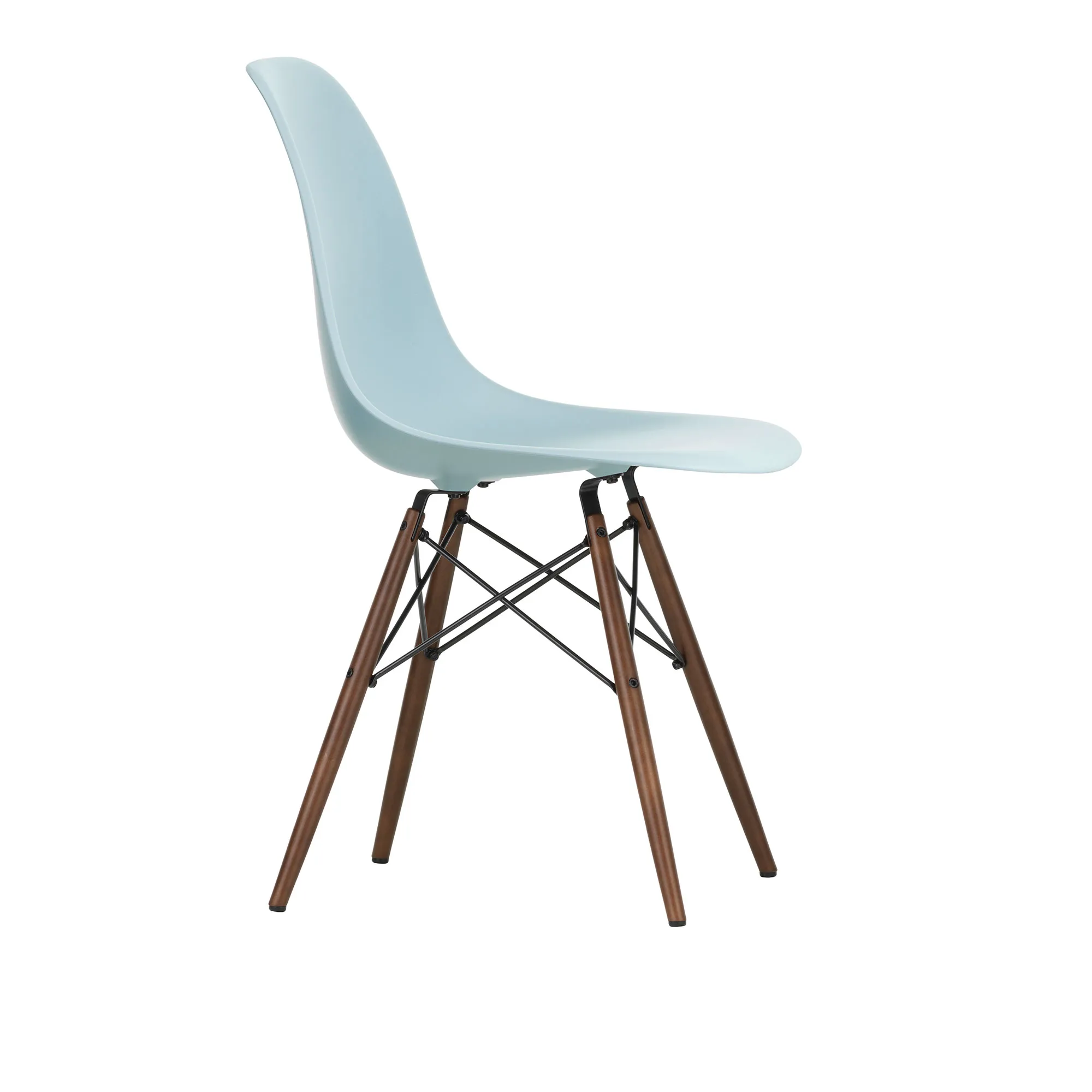 Eames RE Plastic Chair DSW tuoli Dark Maple - 1