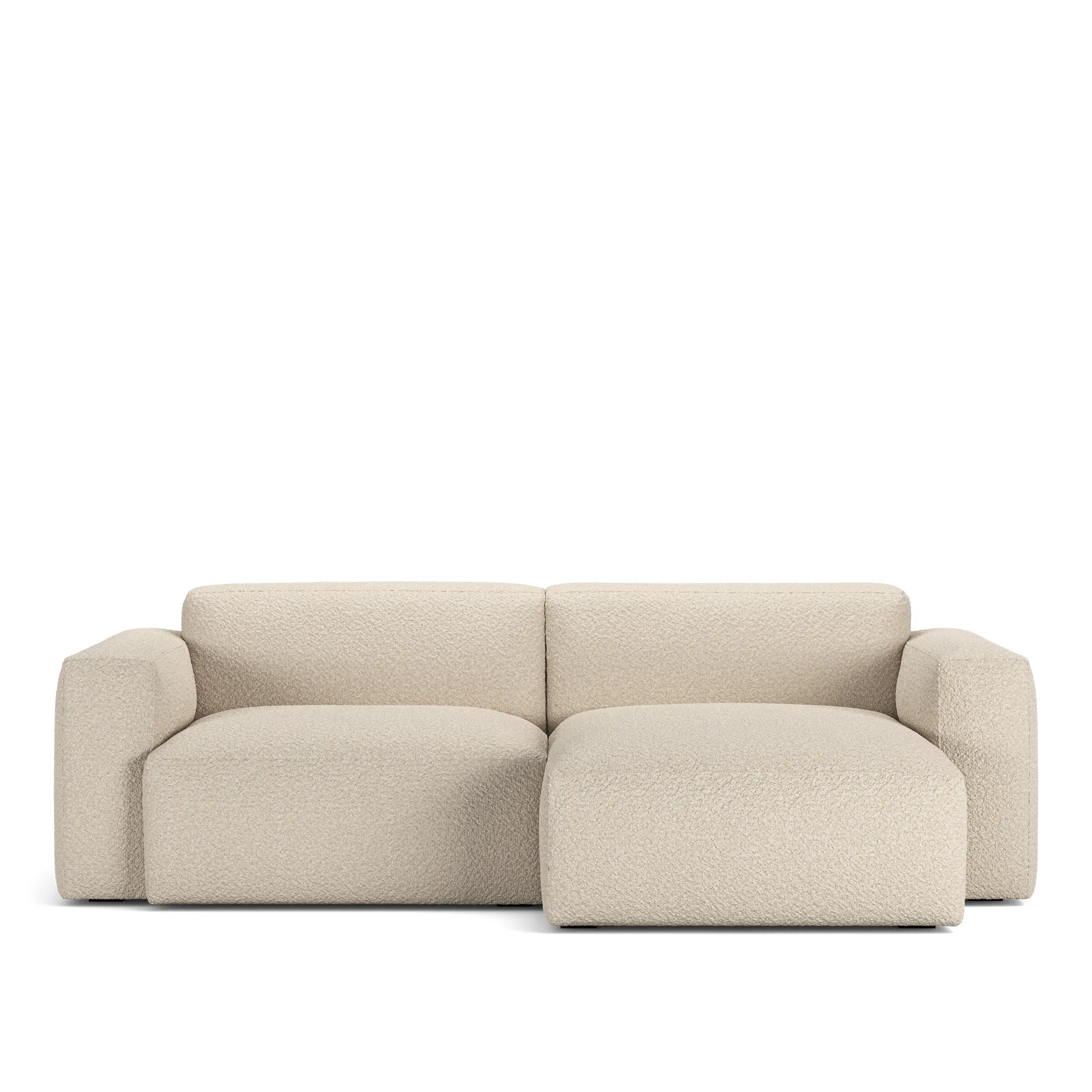 Brick 2-Seater Chaise Lounge Right - 1