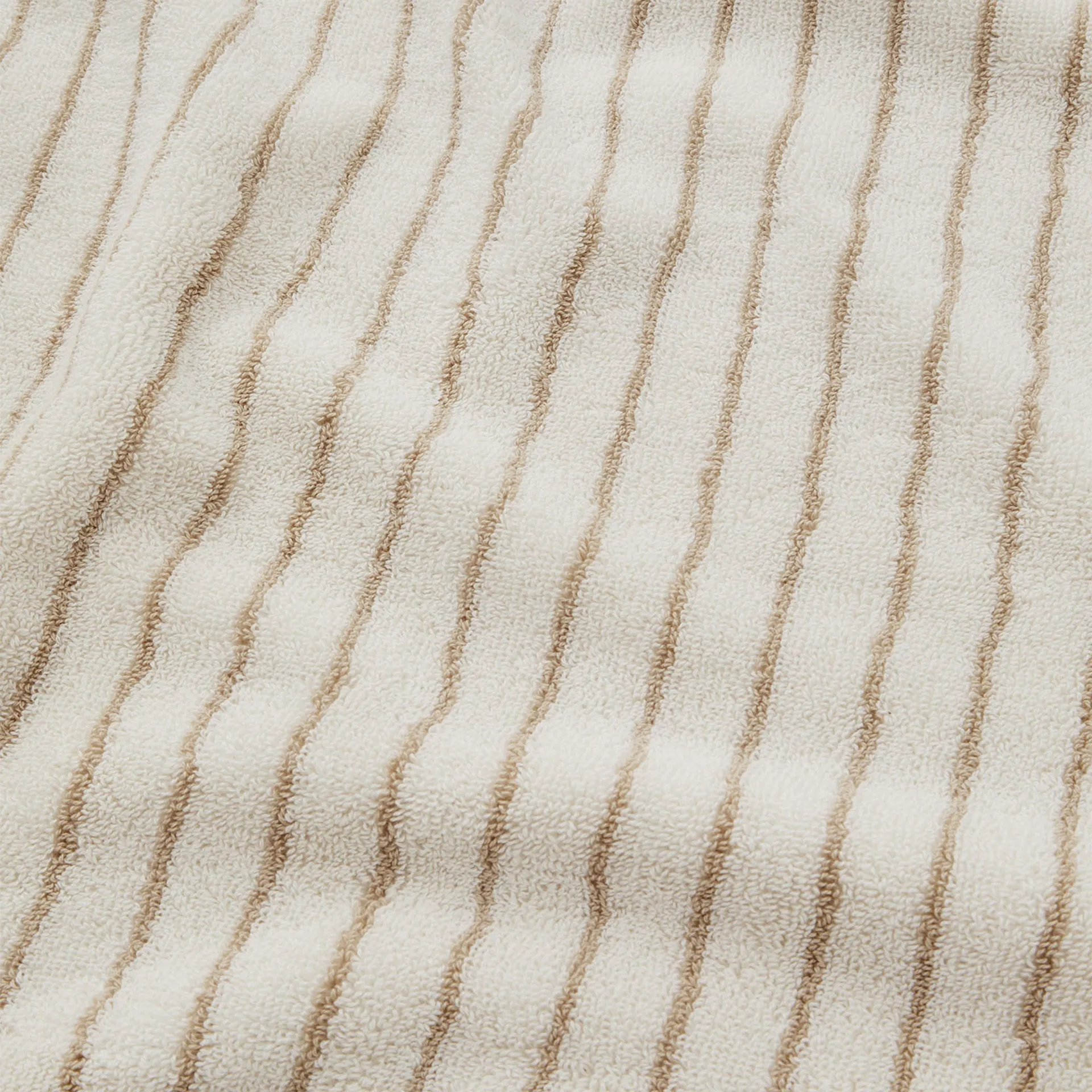 Terry Towel Sienna Stripes - TEKLA - NO GA