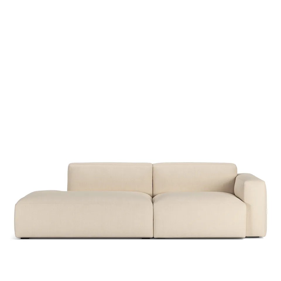 Brick 2-personers sofa åben ende venstre
