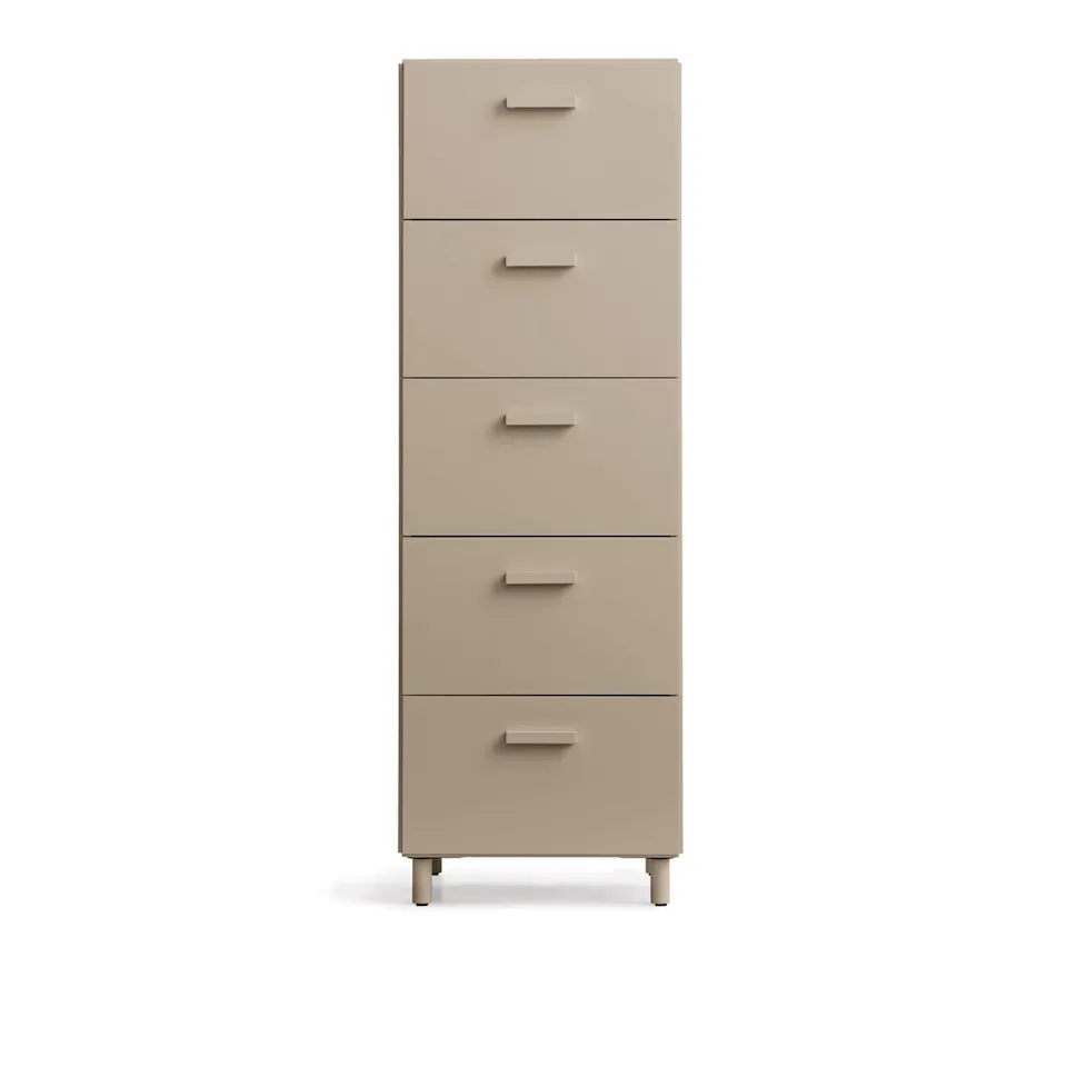 Relief Chest of Drawers Tall Legs