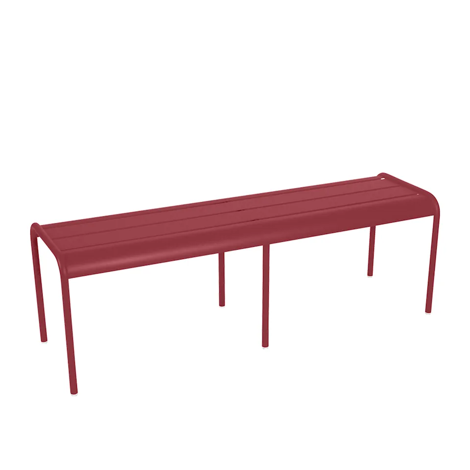 Luxembourg 3/4 Seater Bench, Chili