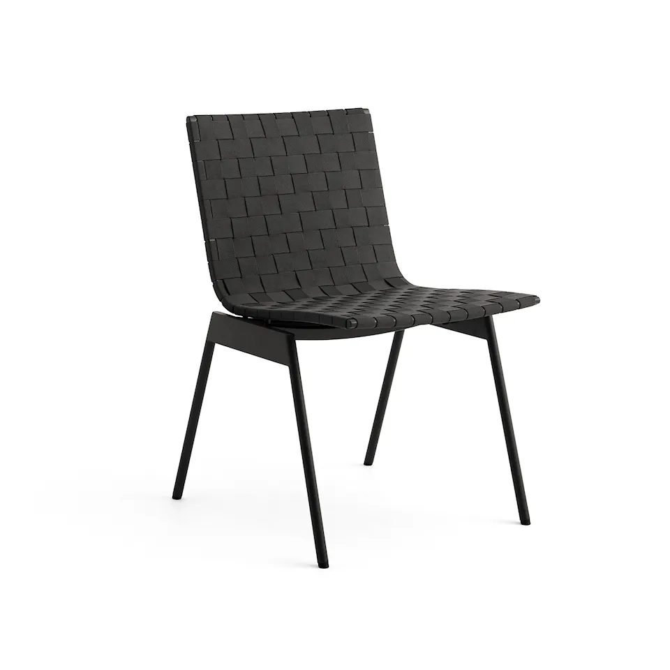 Ville Outdoor Sidechair AV33, Warm Black