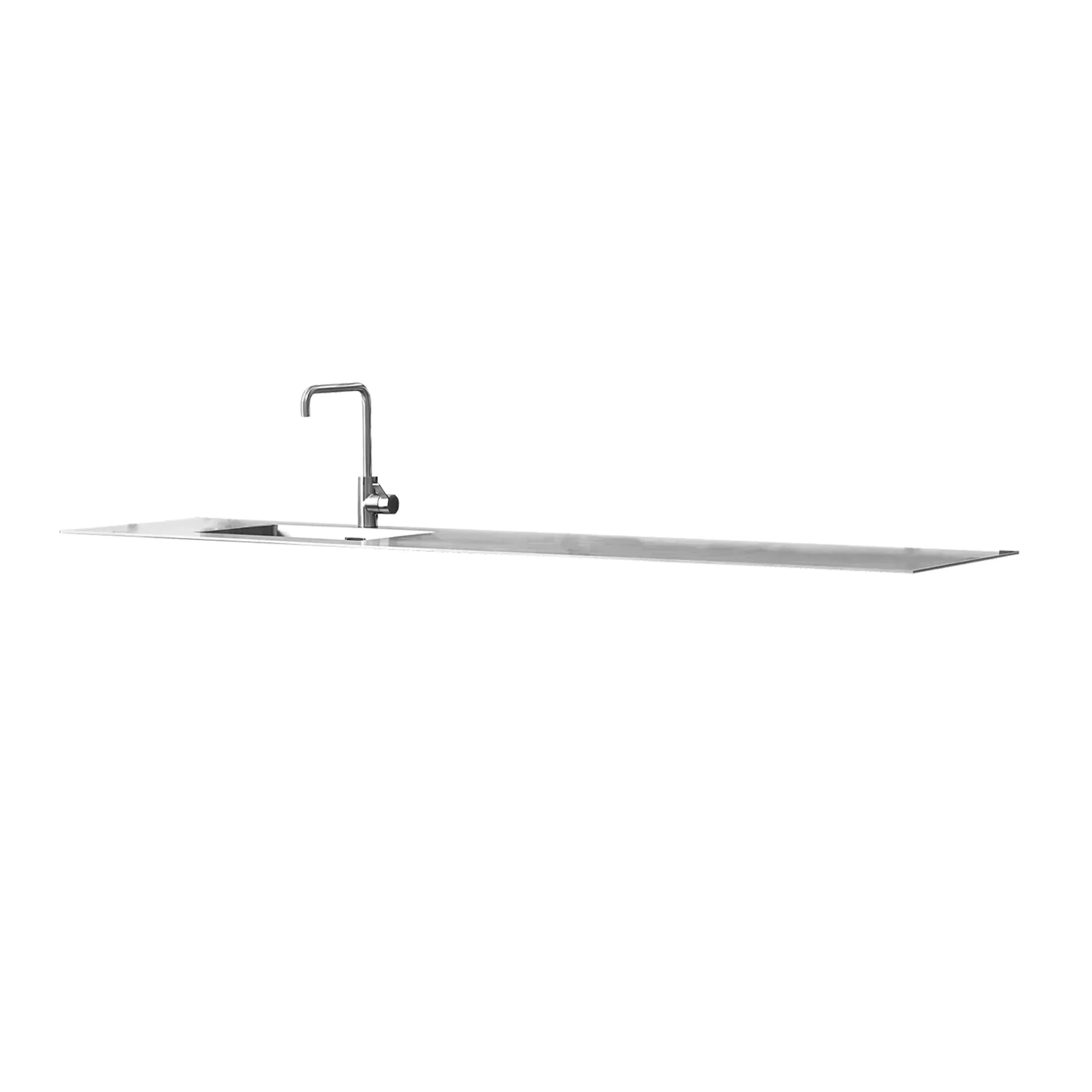 Drop Worktop incl. Sink/Faucet - Cane-Line - NO GA