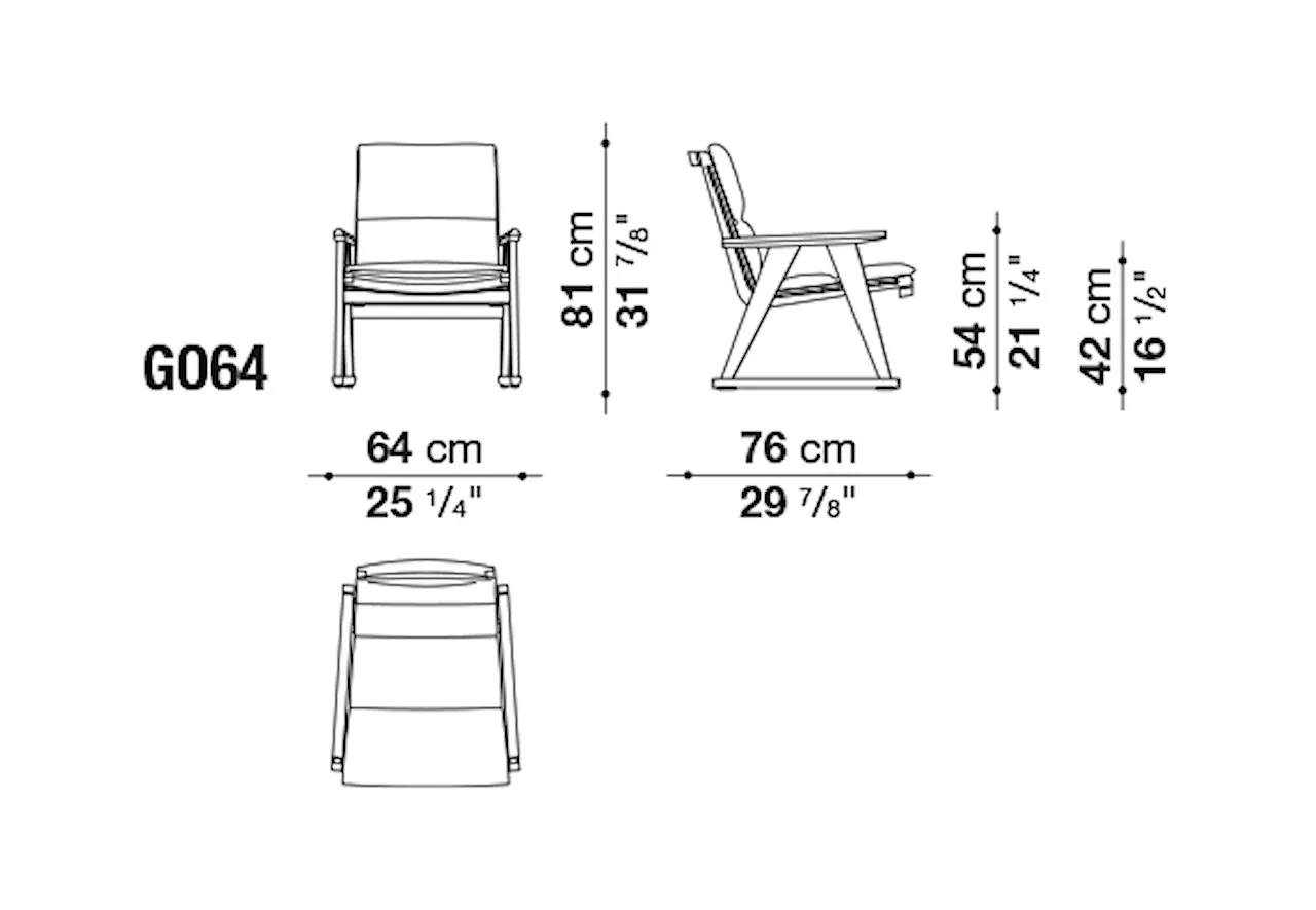 Gio Outdoor Armchair