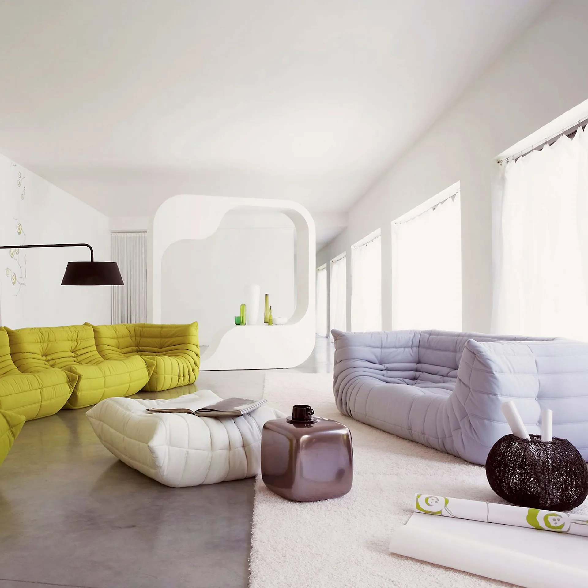 Togo Medium Sofa - Ligne Roset - NO GA