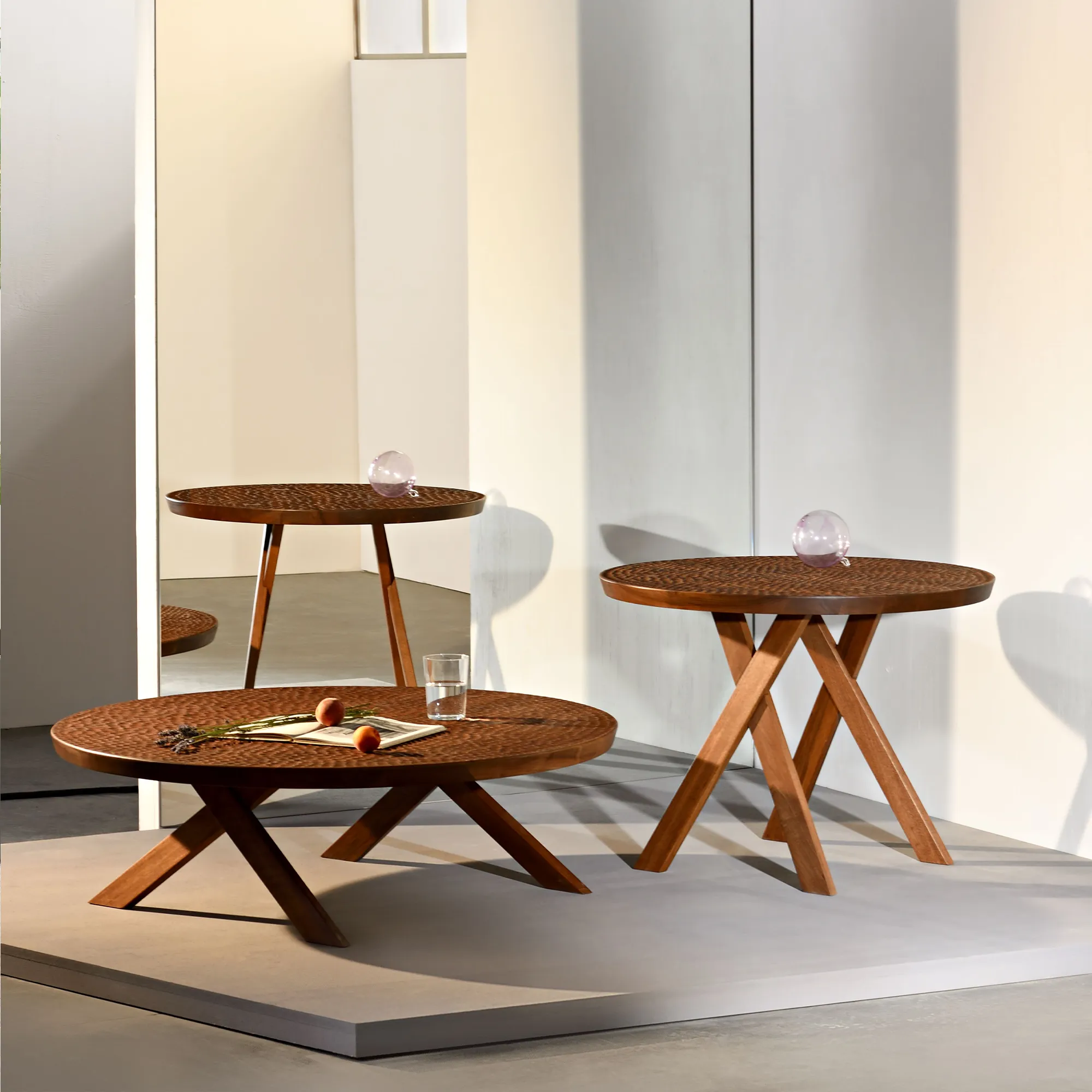 Touch coffee table Ø80 - 2