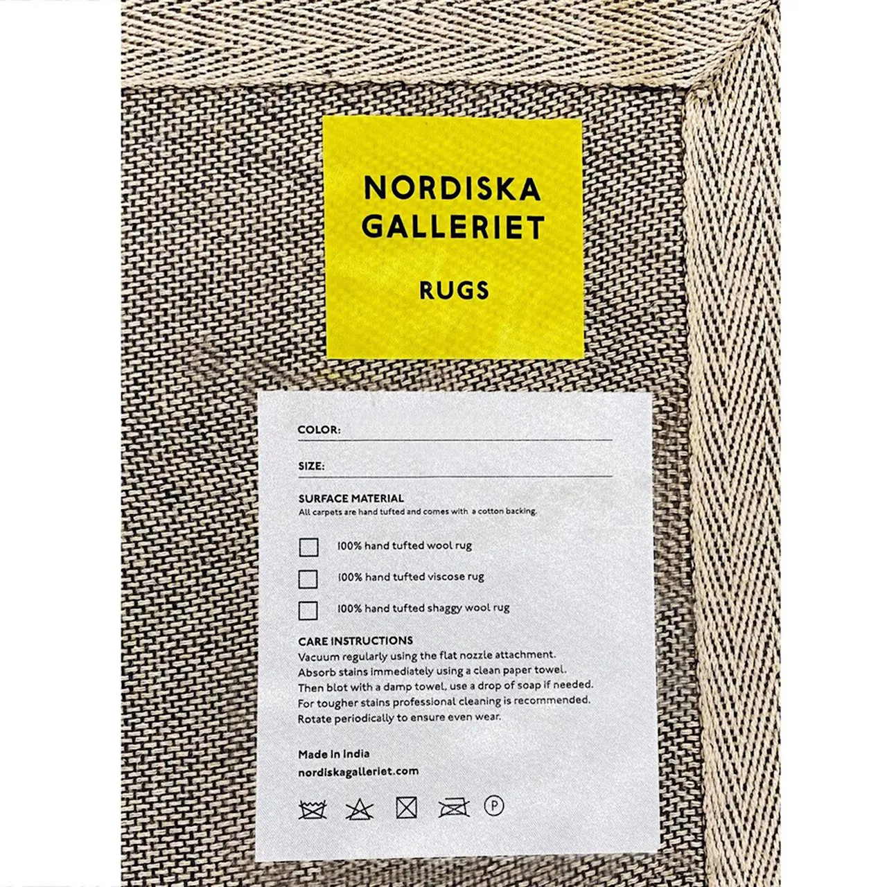 Solid Wool Rug Rose Dust