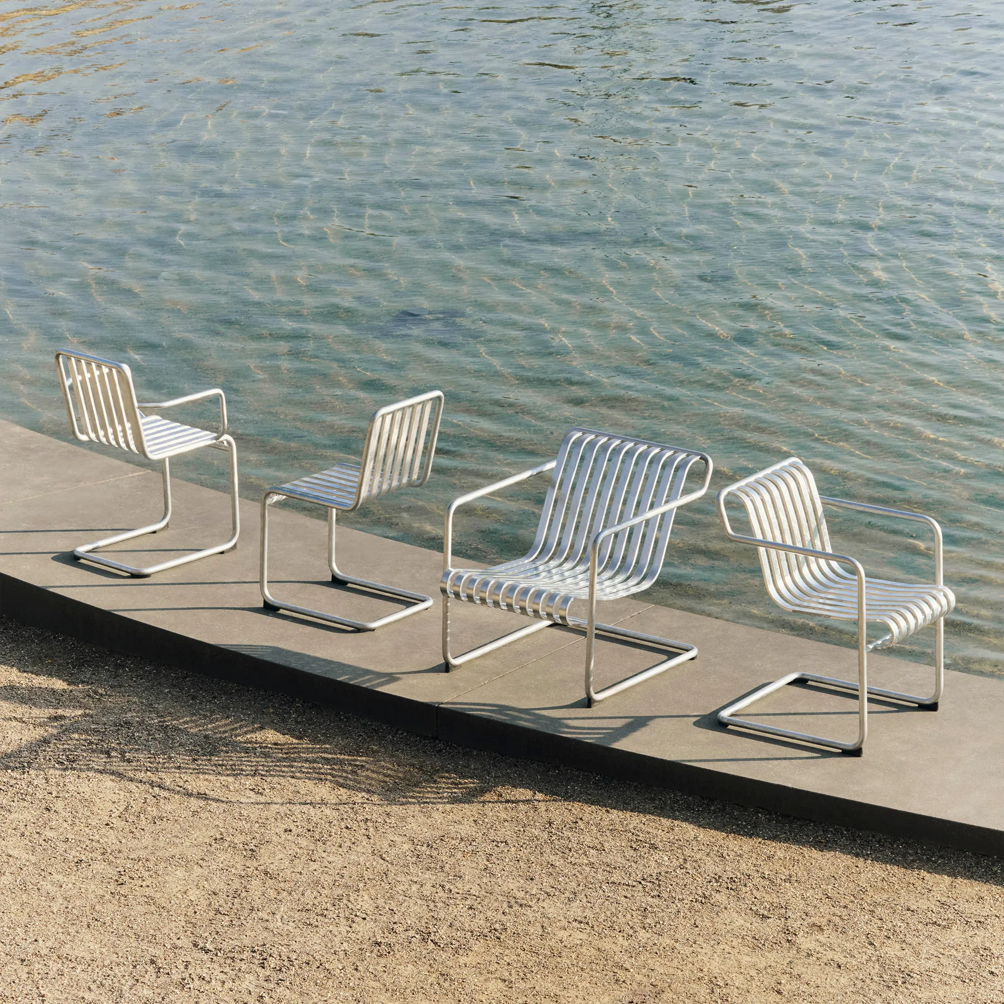 Palissade Cantilever fauteuil voor buiten - 7